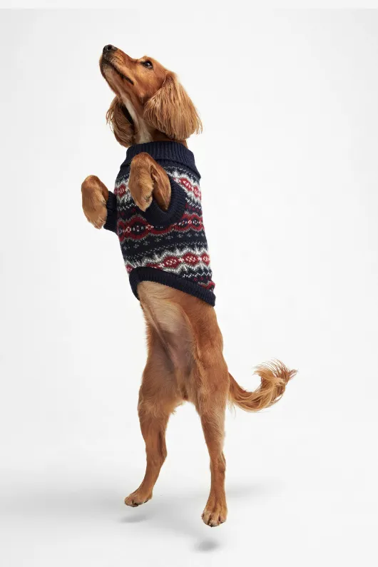 Fairisle Dog Jumper