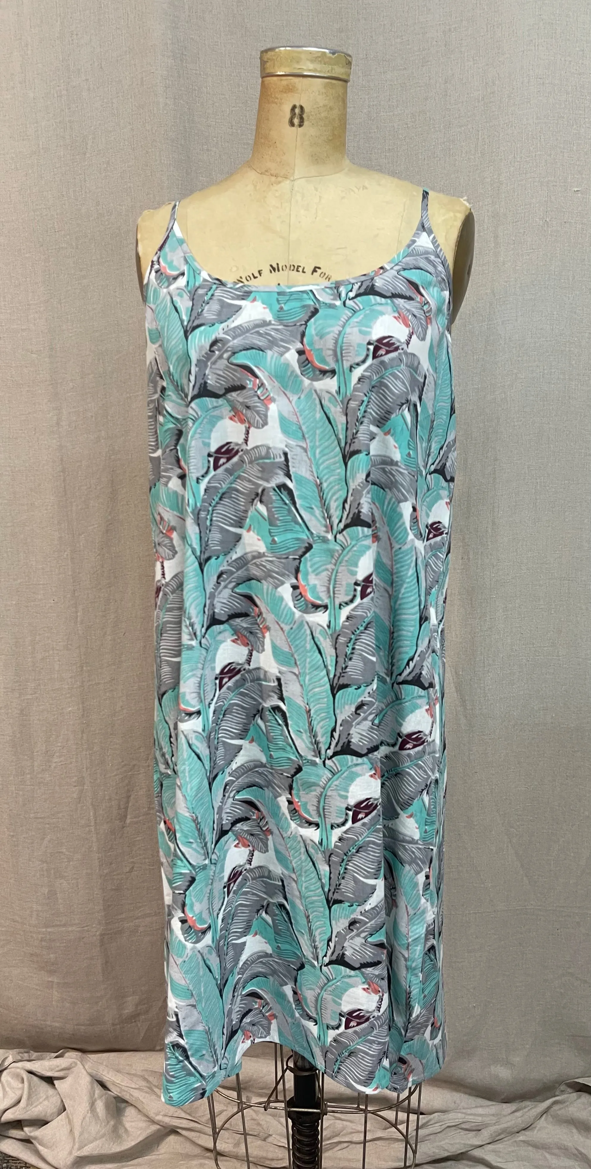 Flamingo Cotton Sundress - Gown