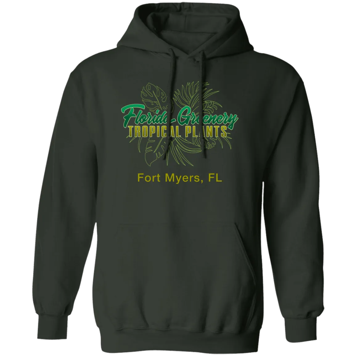 FLORIDA GREENERY G185 Pullover Hoodie