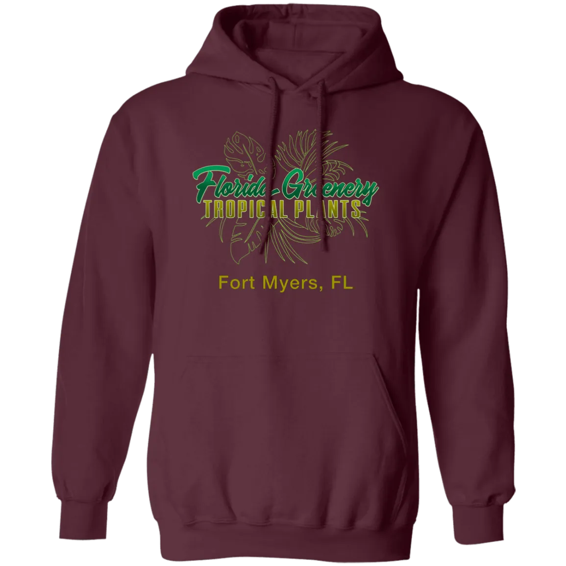FLORIDA GREENERY G185 Pullover Hoodie