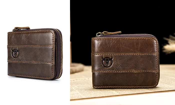 Genuine Top Layer Cowhide Leather Wallet