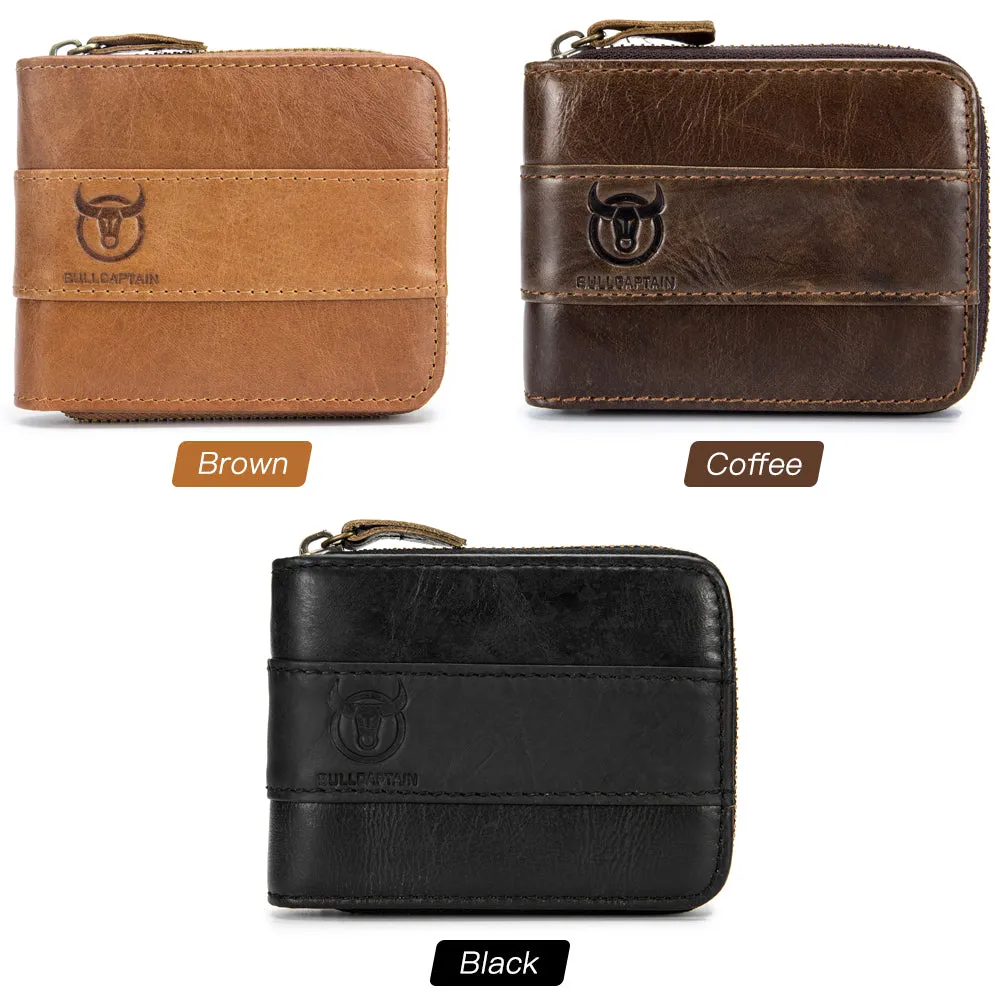 Genuine Top Layer Cowhide Leather Wallet