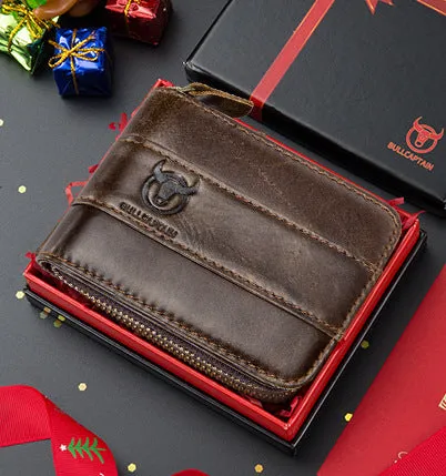 Genuine Top Layer Cowhide Leather Wallet