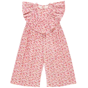 Girls Raphaela Jumper - Pink Mini Ditsy