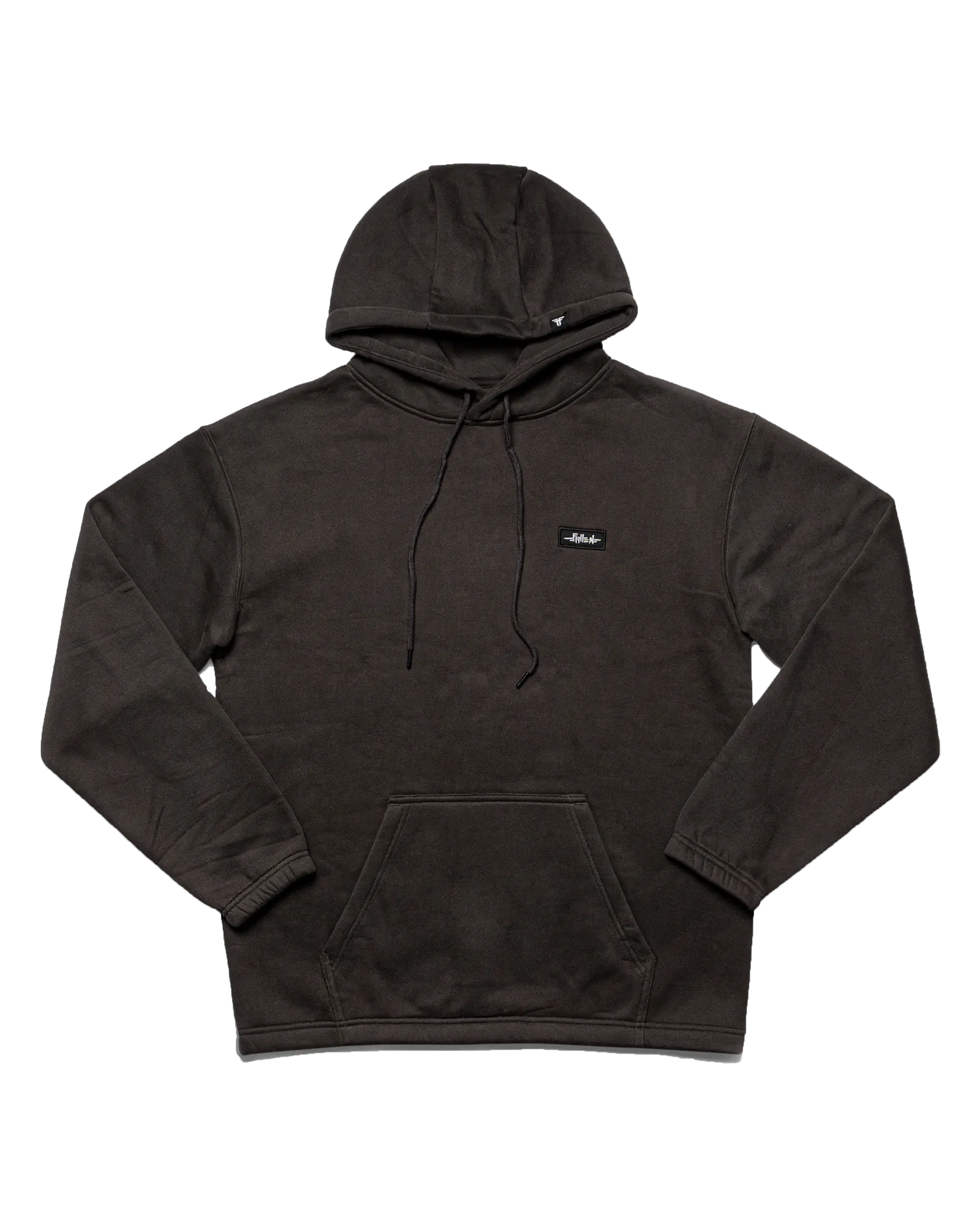 GRUNGE HOODIE - ASPHALT / BLACK RELAX