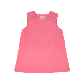 Juliet Jumper (Corduroy) - Hamptons Hot Pink with Brass Buttons