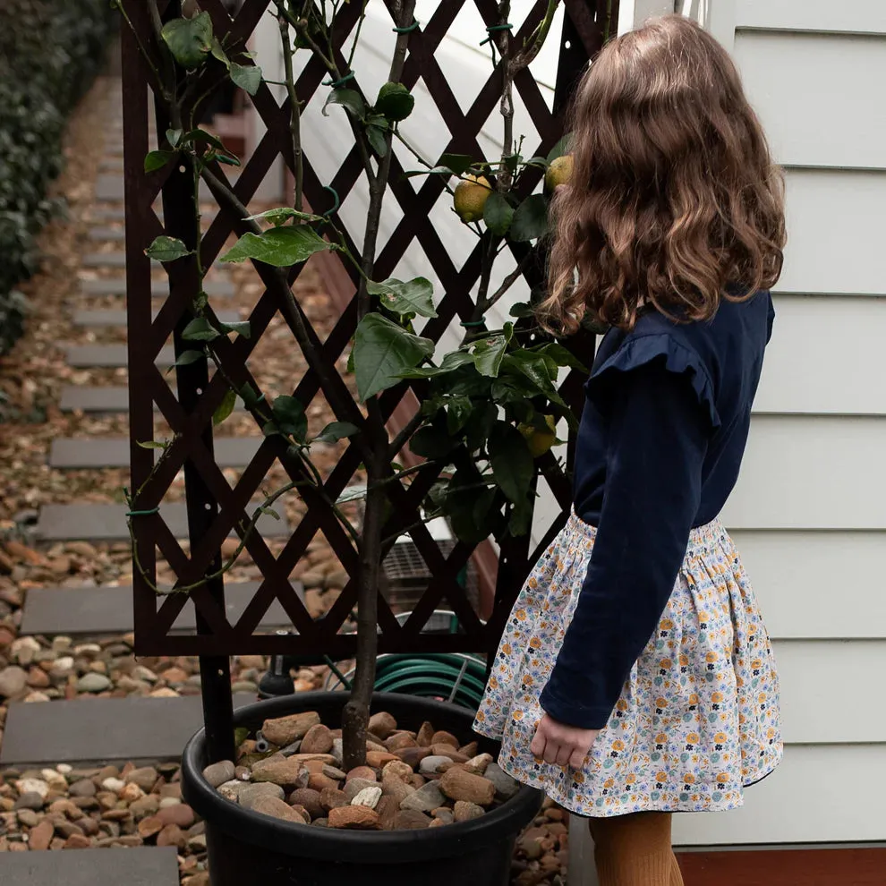 Karter Skirt-Blueberry