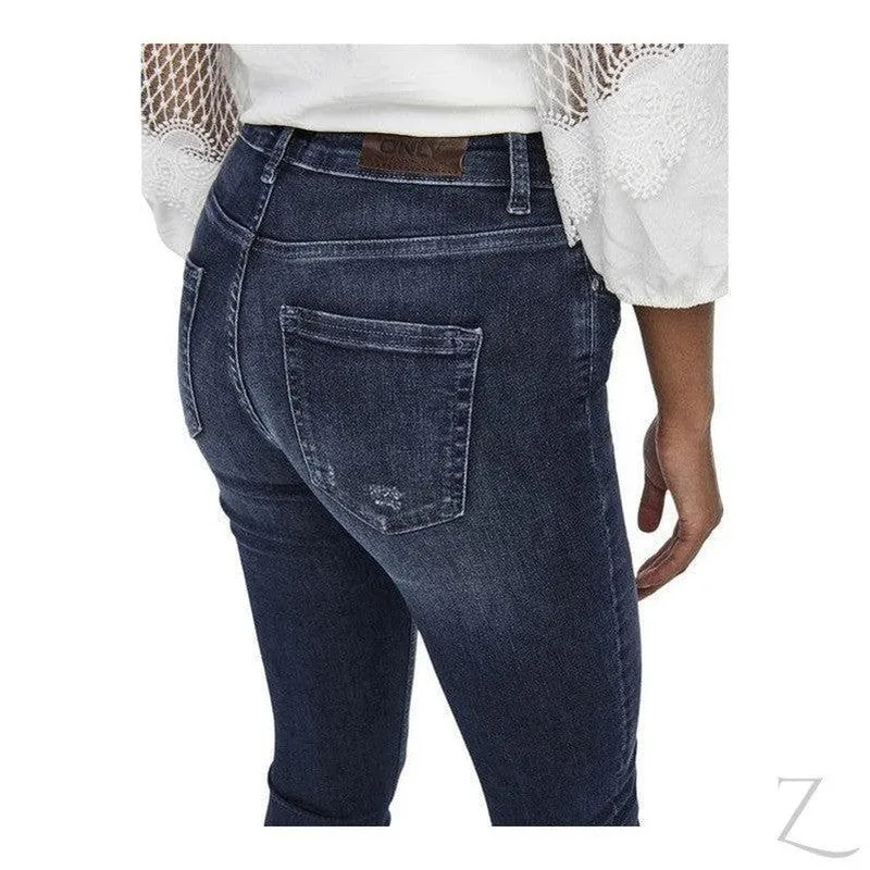 Ladies Super Stretchy Super Skinny Denim Jeans | Detailed | "Phela"