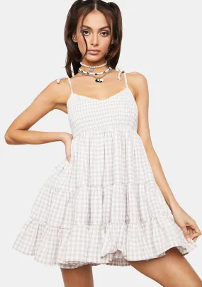Lavender Happiness Within Babydoll Dress