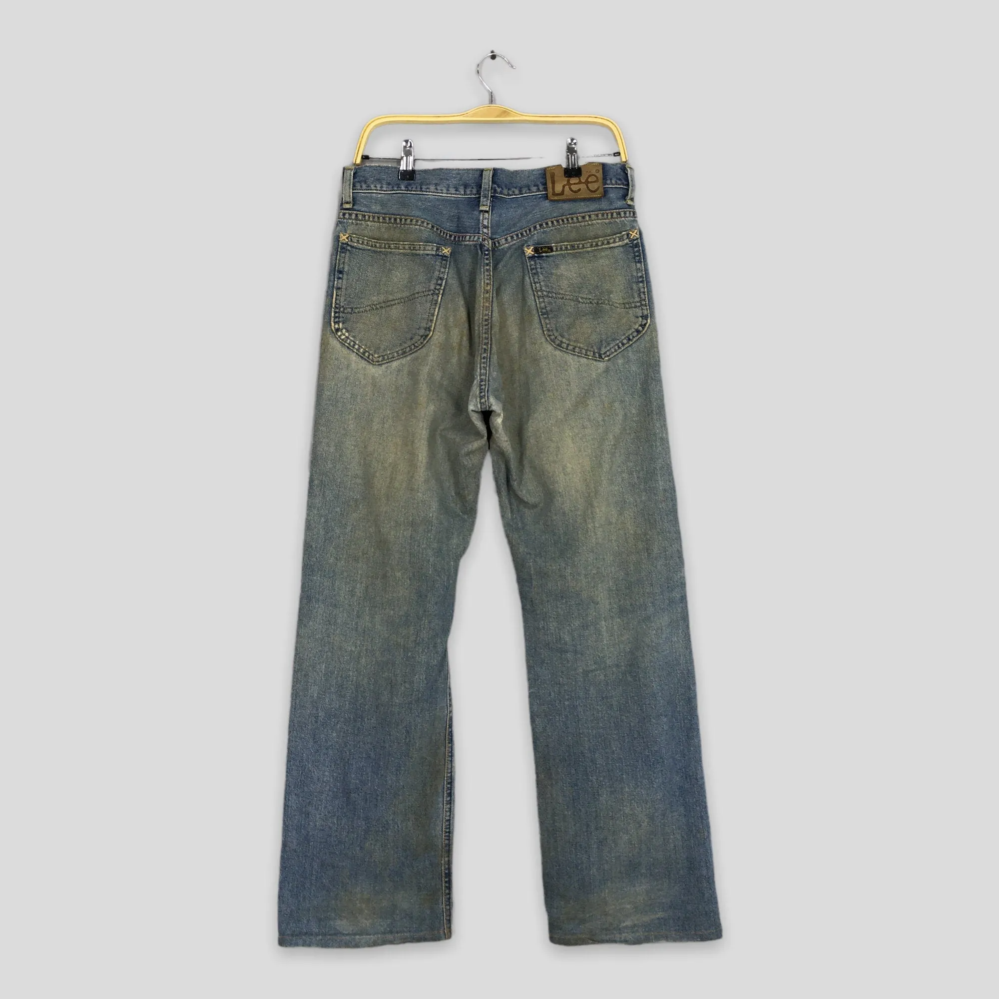 Lee Riders Faded Dirty Redline Jeans Size 31x29.5