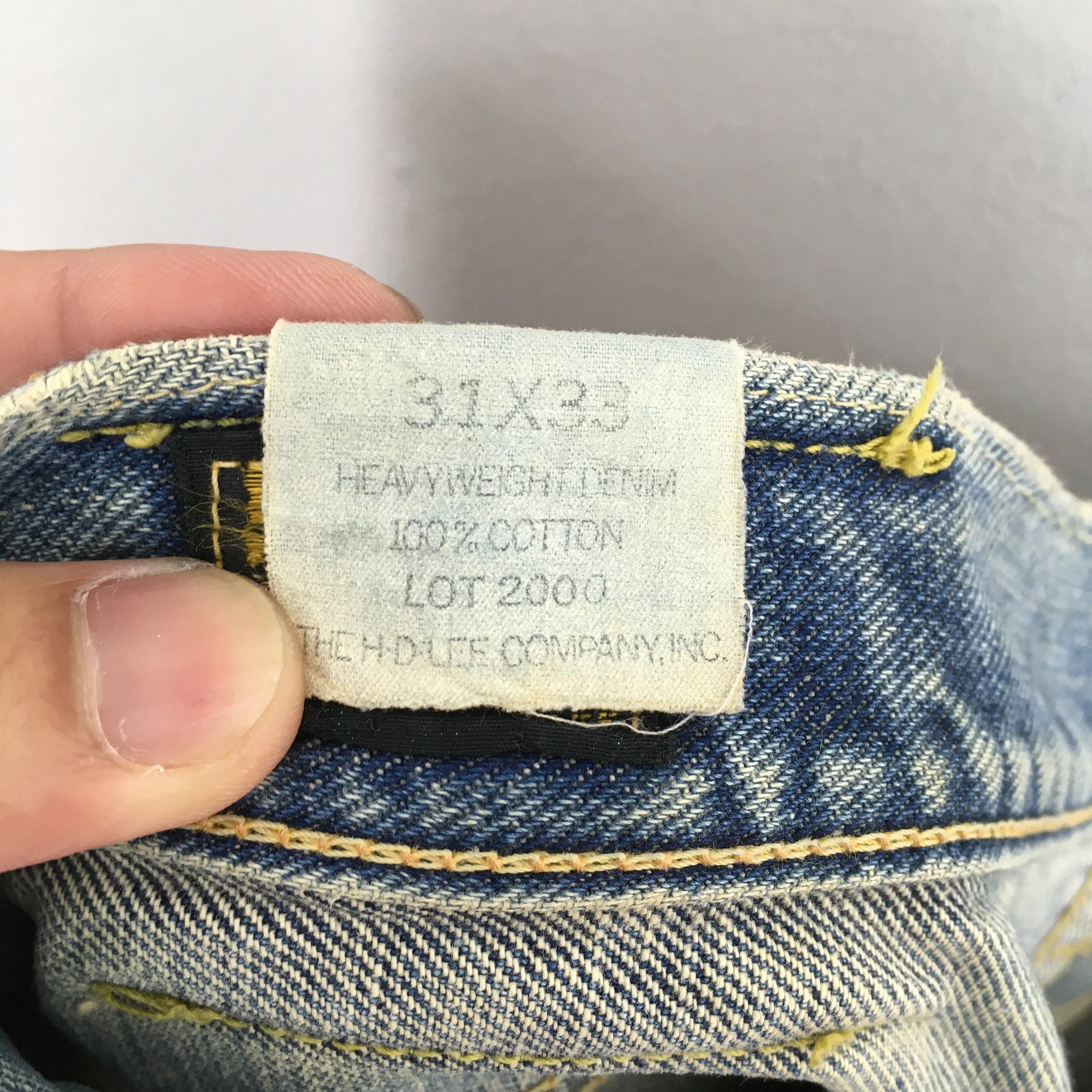 Lee Riders Faded Dirty Redline Jeans Size 31x29.5