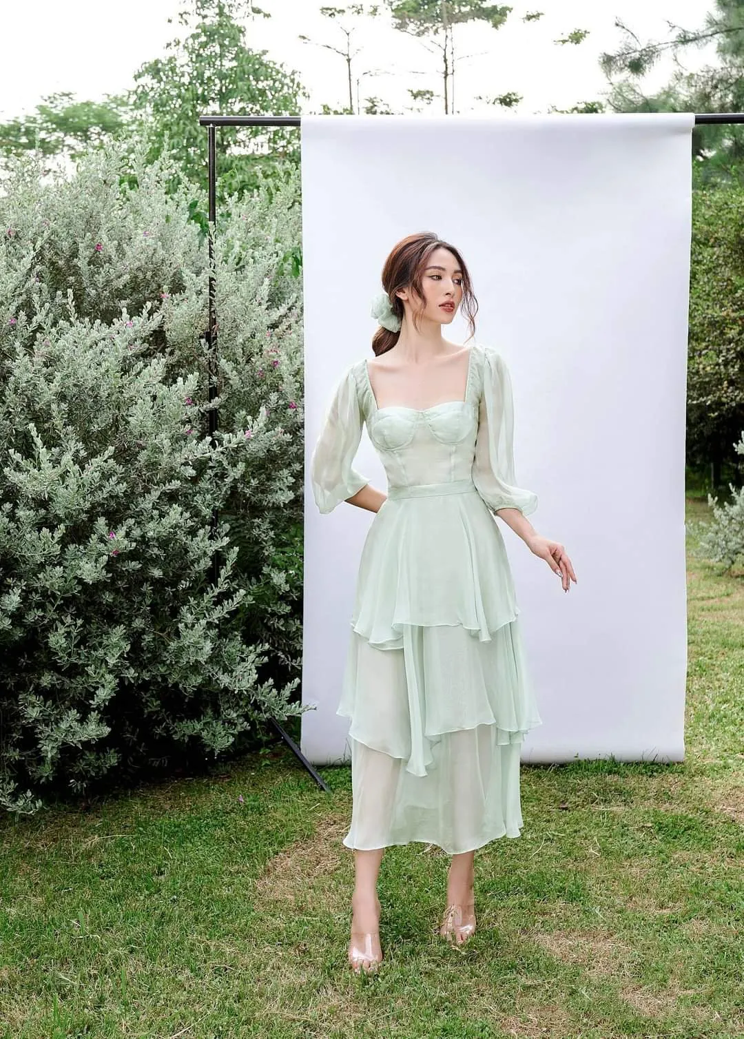 Lily Sweetheart Layered Dress