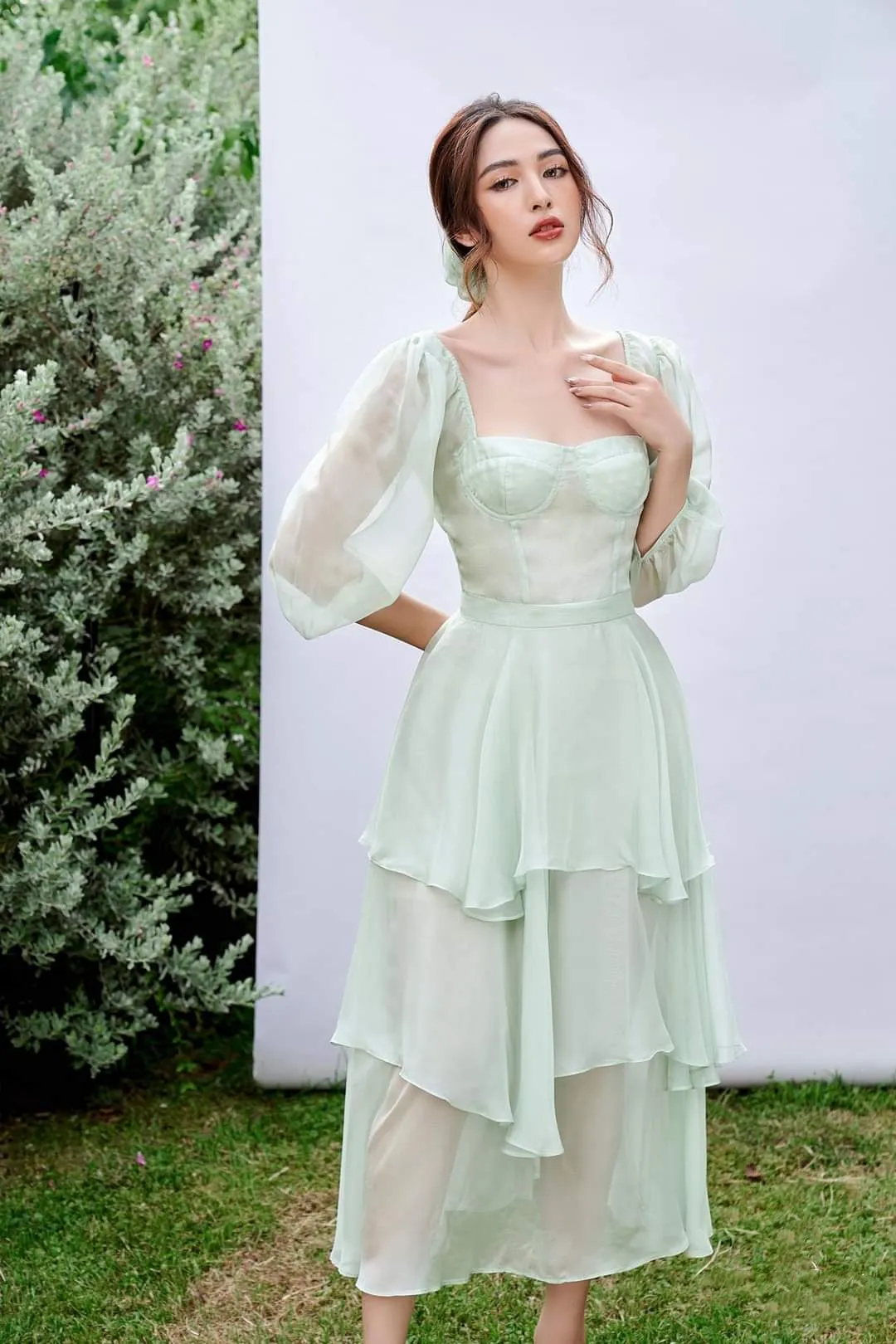 Lily Sweetheart Layered Dress