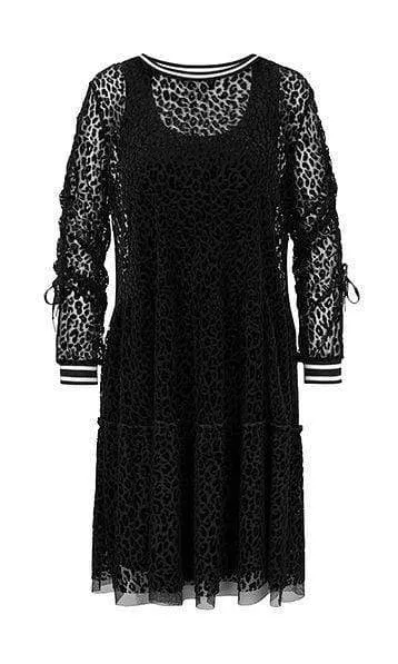 Marc Cain Sports Stunning Devore Dress PS 21.21 J35