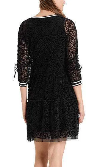 Marc Cain Sports Stunning Devore Dress PS 21.21 J35