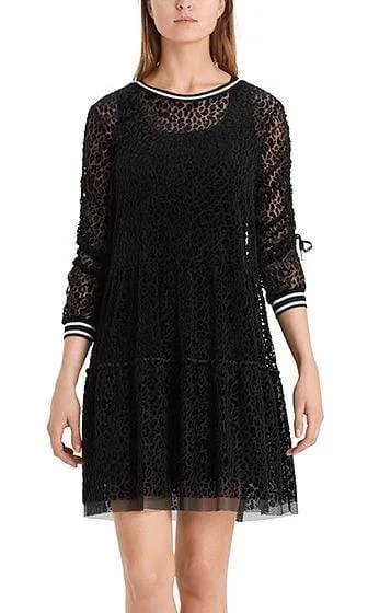 Marc Cain Sports Stunning Devore Dress PS 21.21 J35