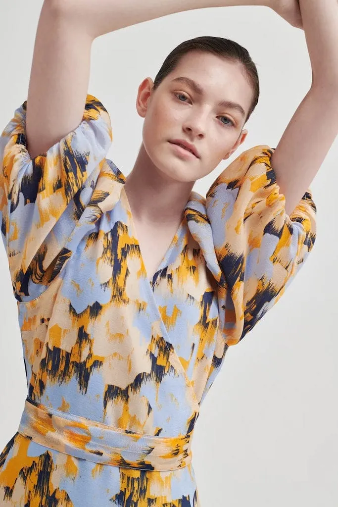 Marigold Wrap Dress