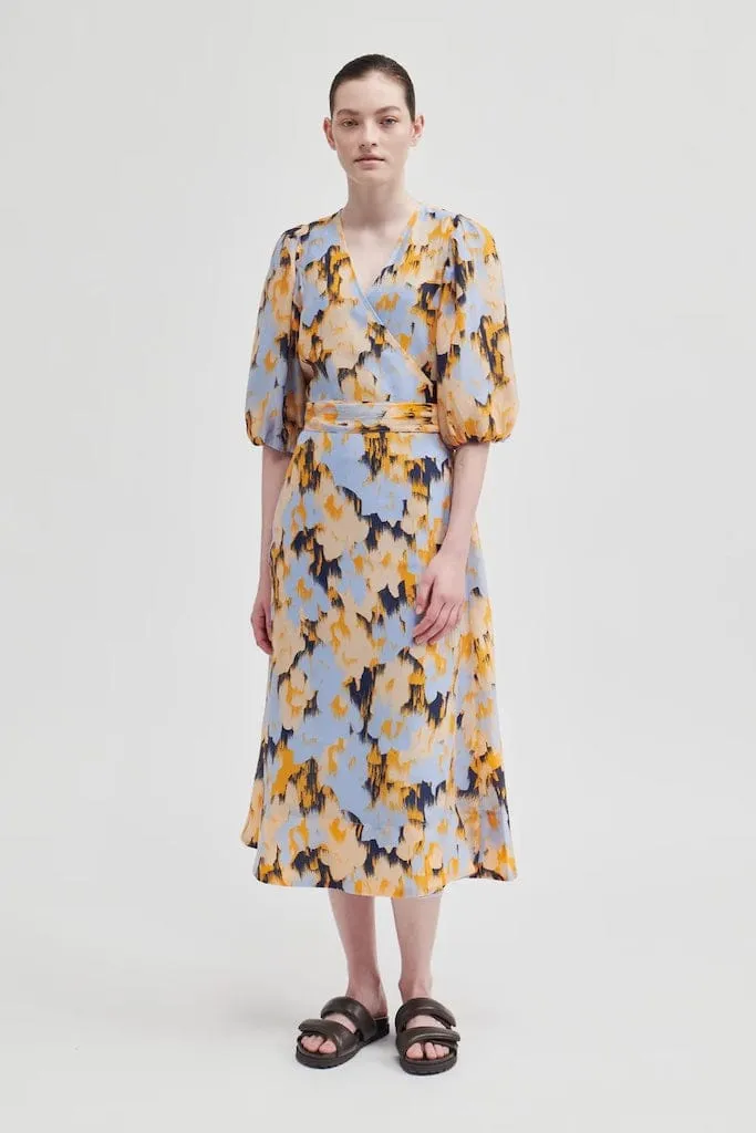 Marigold Wrap Dress
