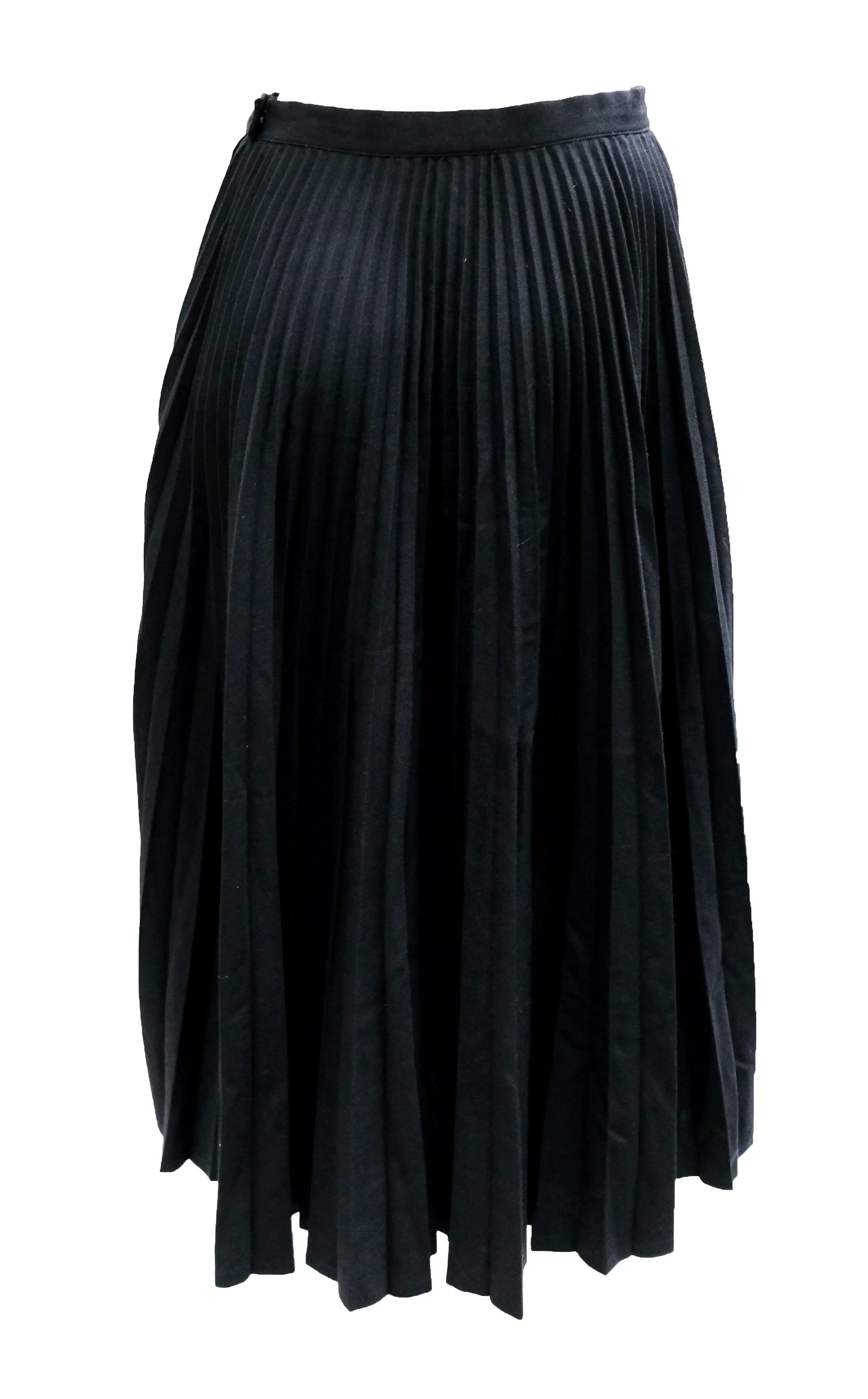 Maxwelle Originals of Mayfair Vintage  Sunray Pleated Wool Skirt, UK10-12