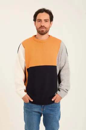 Men Pullover  Blocks Multicolor