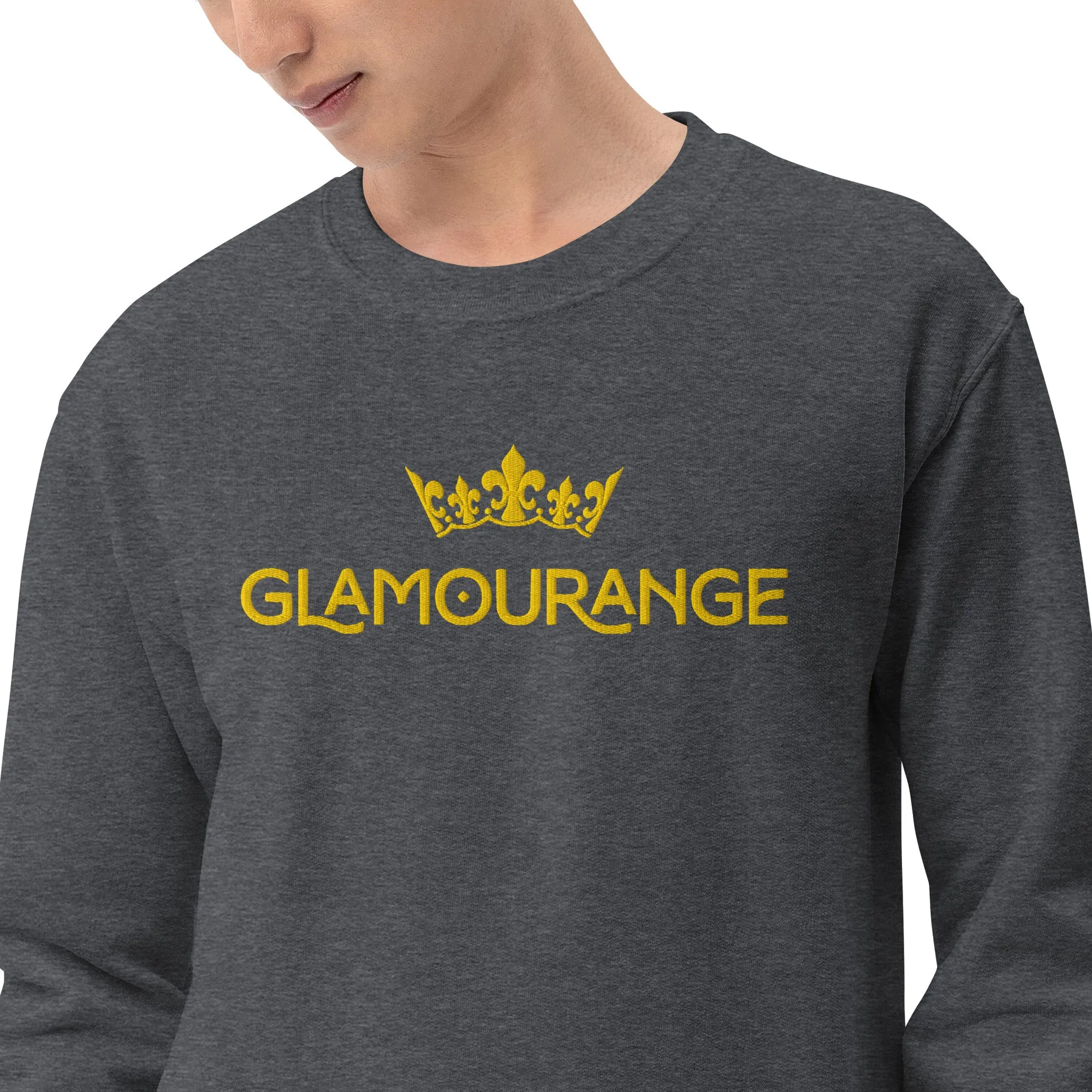 Men Sweatshirt (Glamourange Mens Sweatshirt Designer - 001 Model)
