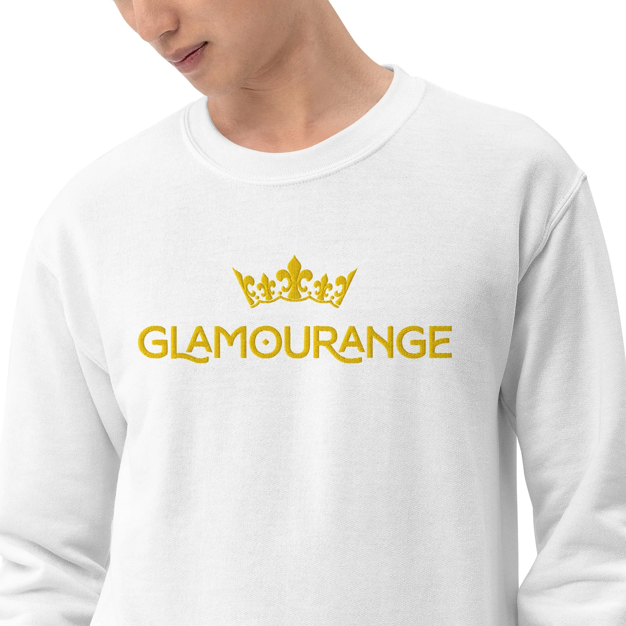Men Sweatshirt (Glamourange Mens Sweatshirt Designer - 001 Model)