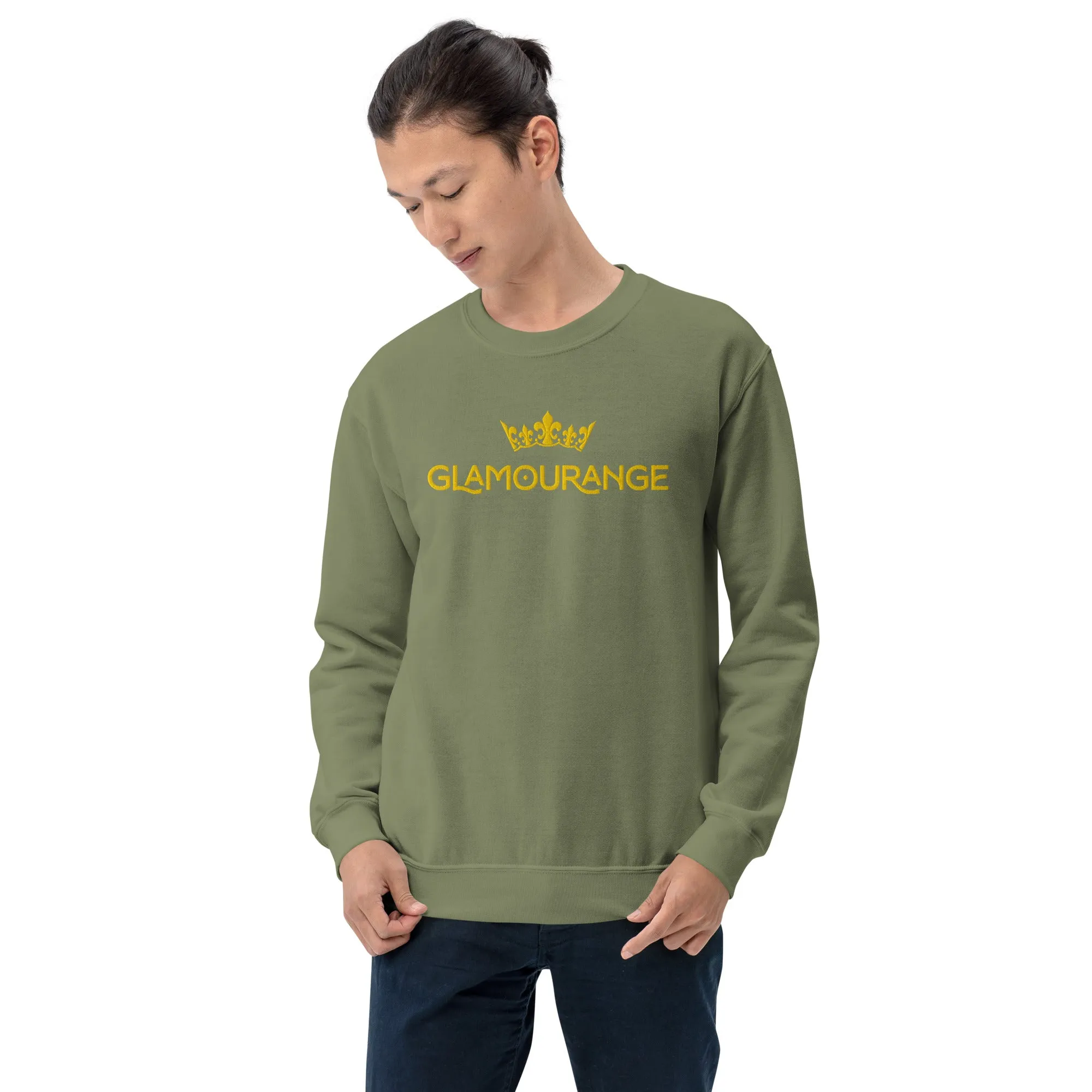 Men Sweatshirt (Glamourange Mens Sweatshirt Designer - 001 Model)