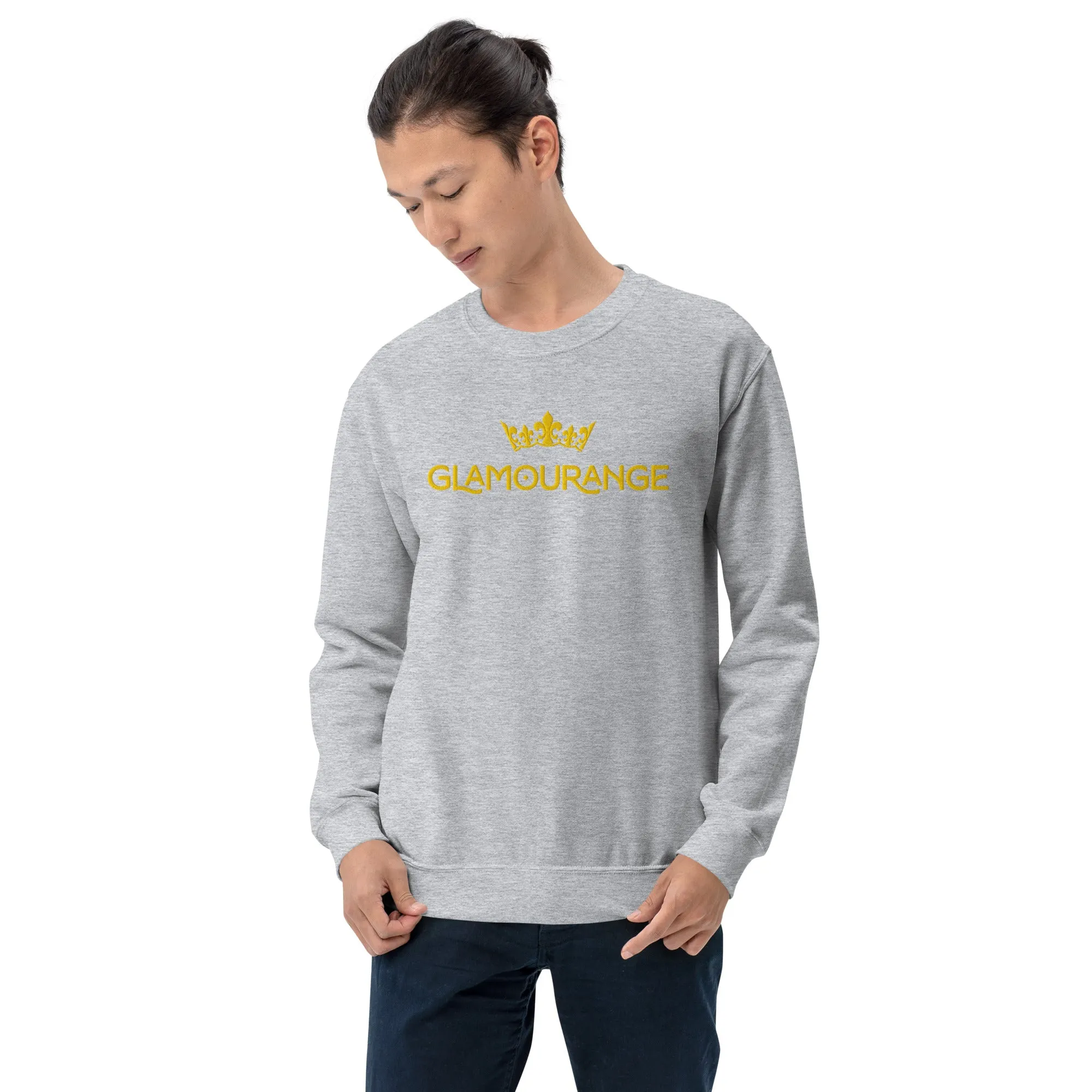 Men Sweatshirt (Glamourange Mens Sweatshirt Designer - 001 Model)