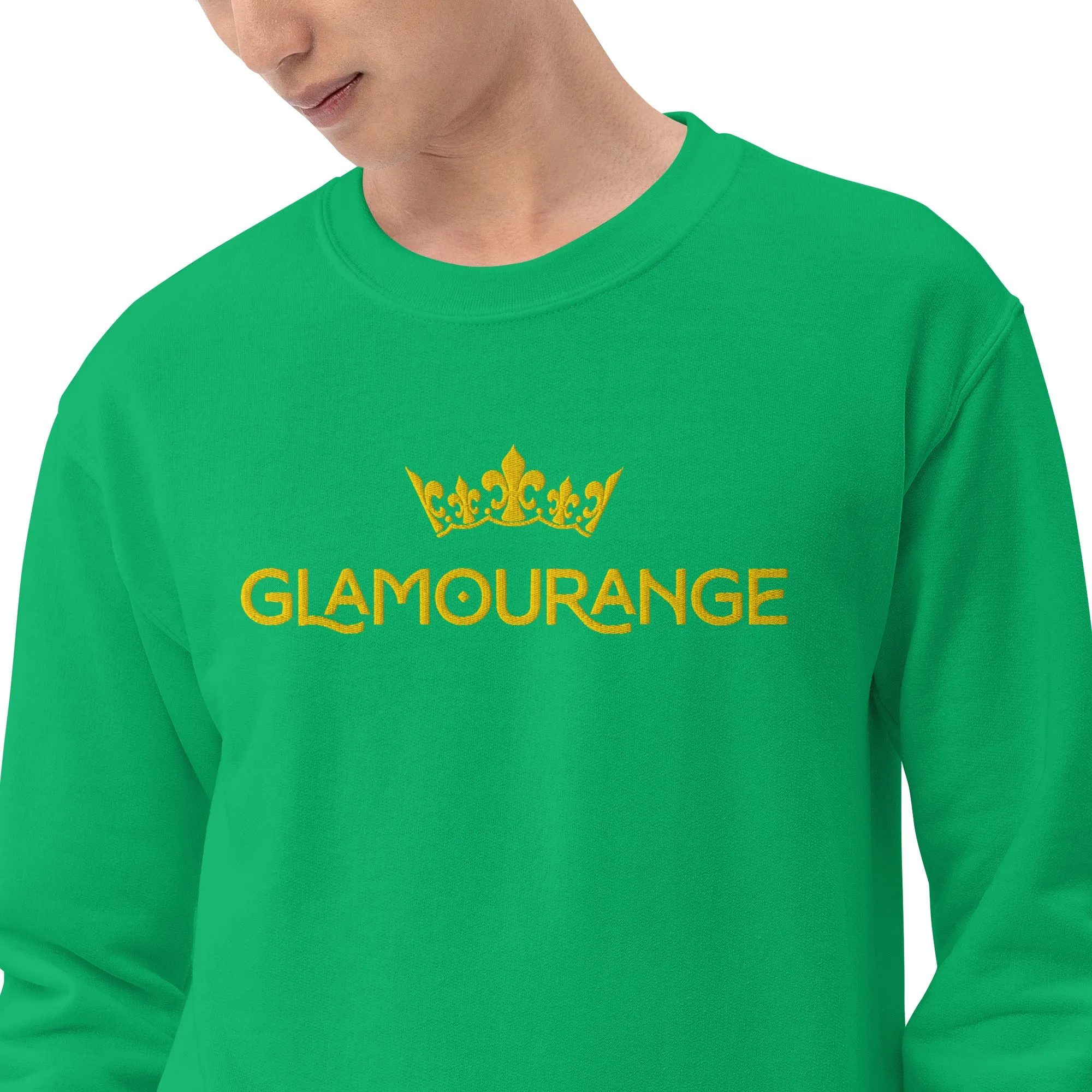 Men Sweatshirt (Glamourange Mens Sweatshirt Designer - 001 Model)