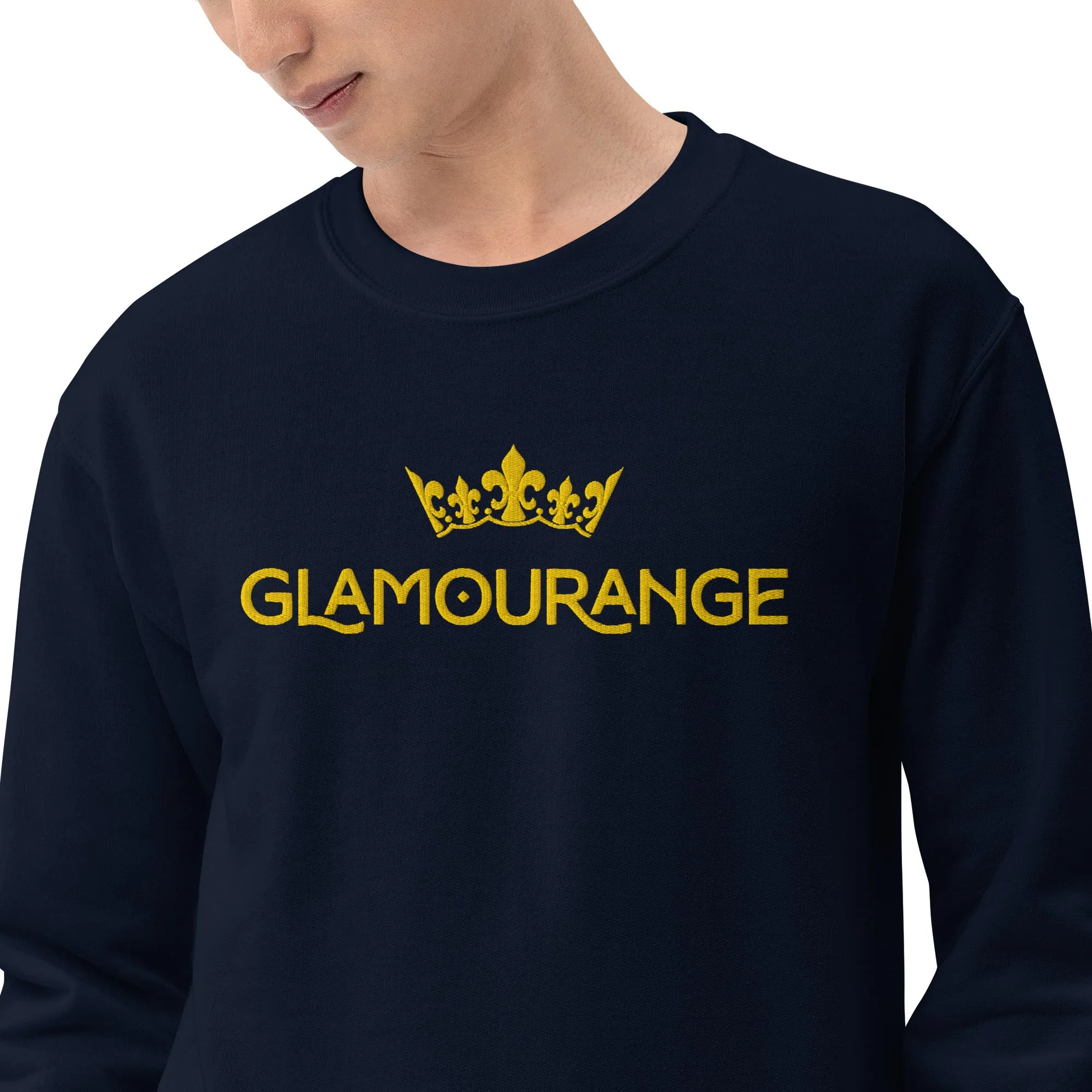 Men Sweatshirt (Glamourange Mens Sweatshirt Designer - 001 Model)