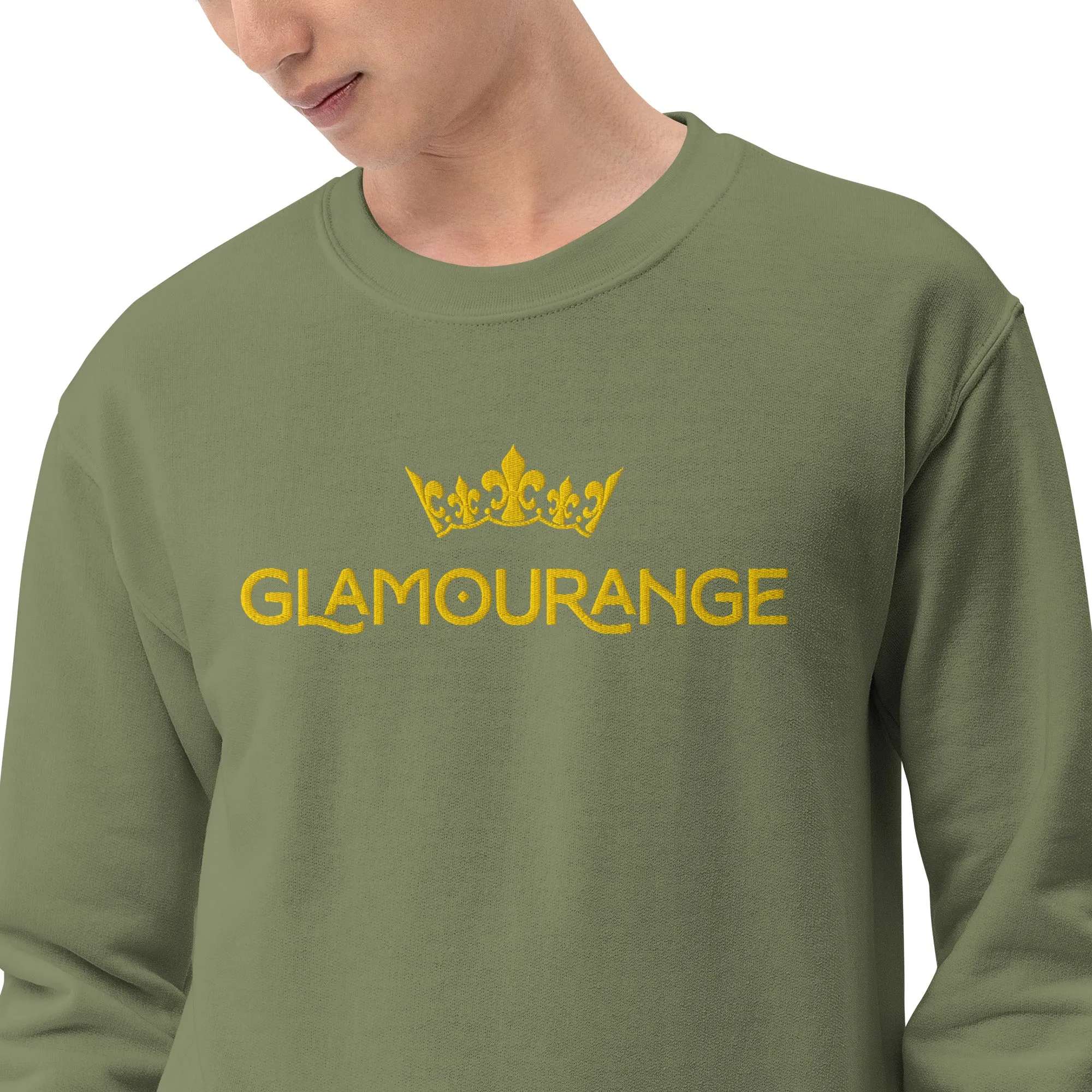 Men Sweatshirt (Glamourange Mens Sweatshirt Designer - 001 Model)
