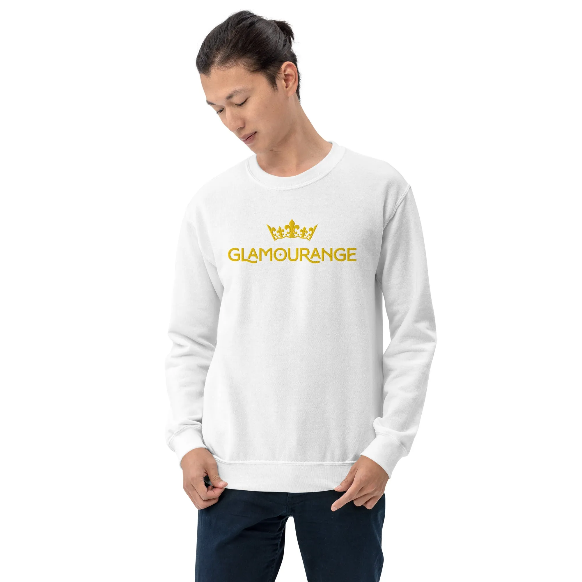 Men Sweatshirt (Glamourange Mens Sweatshirt Designer - 001 Model)