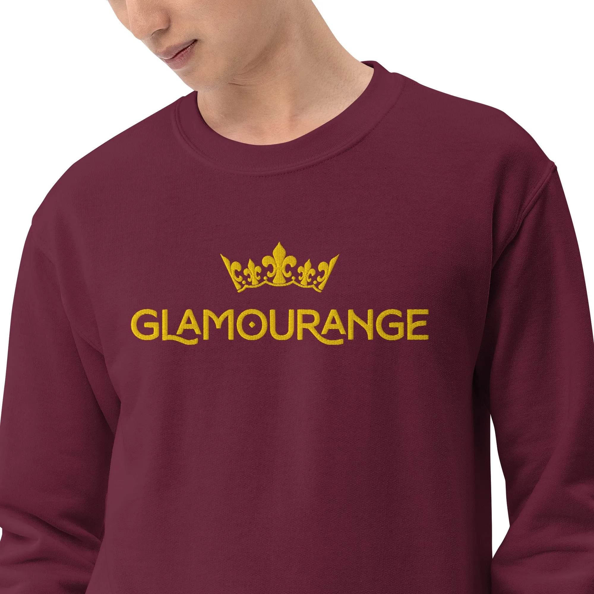Men Sweatshirt (Glamourange Mens Sweatshirt Designer - 001 Model)