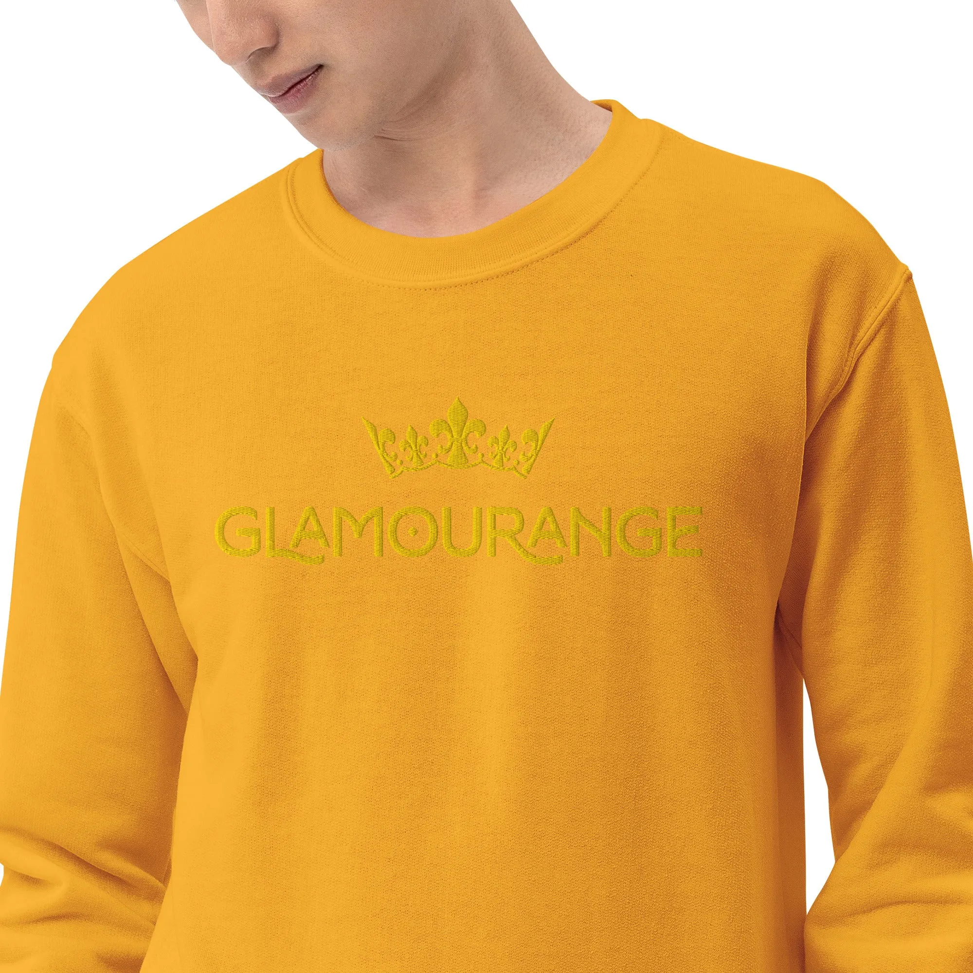 Men Sweatshirt (Glamourange Mens Sweatshirt Designer - 001 Model)