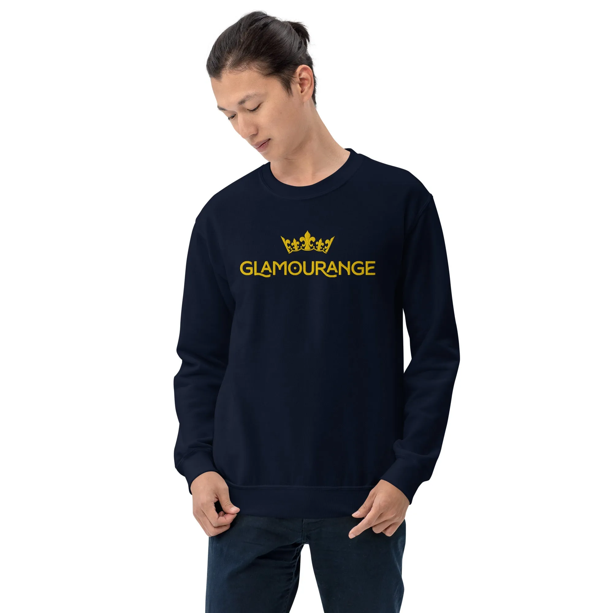 Men Sweatshirt (Glamourange Mens Sweatshirt Designer - 001 Model)