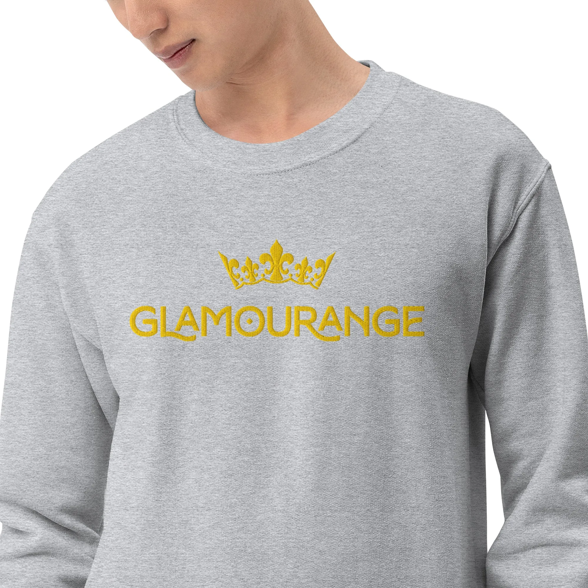 Men Sweatshirt (Glamourange Mens Sweatshirt Designer - 001 Model)