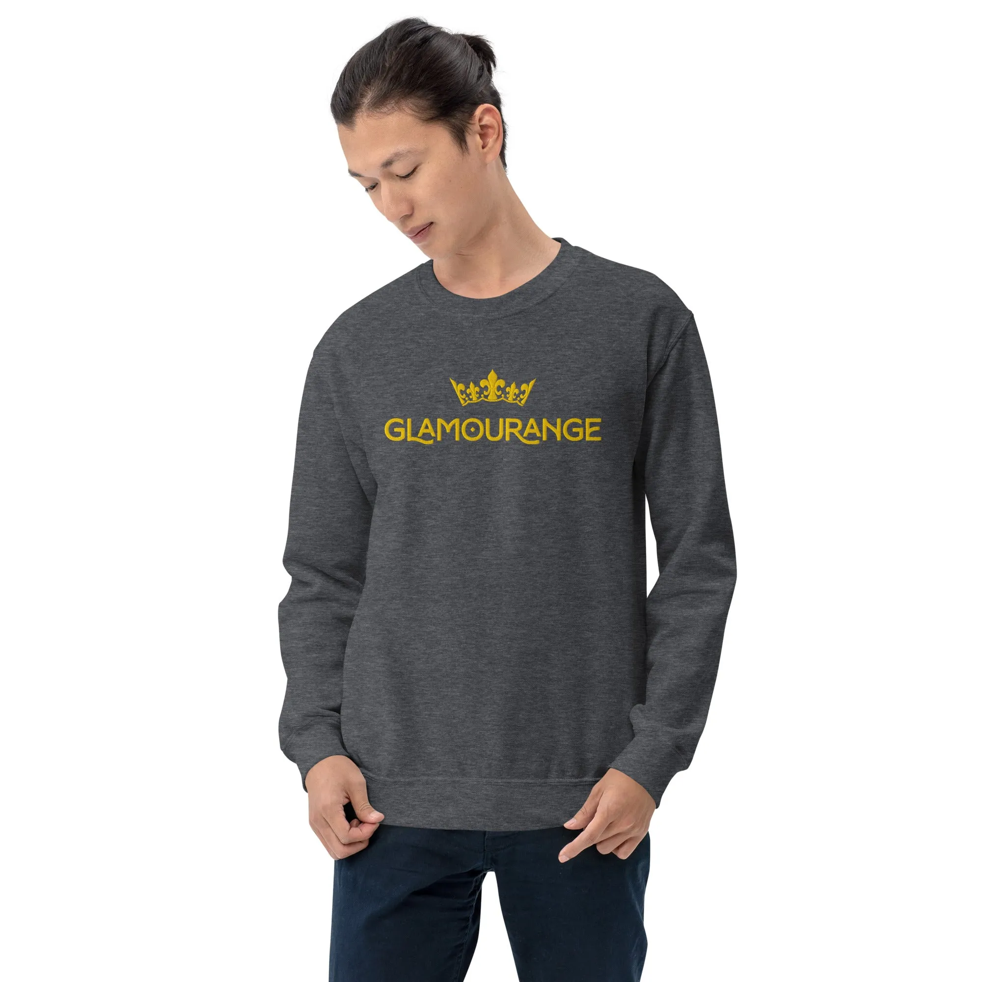 Men Sweatshirt (Glamourange Mens Sweatshirt Designer - 001 Model)