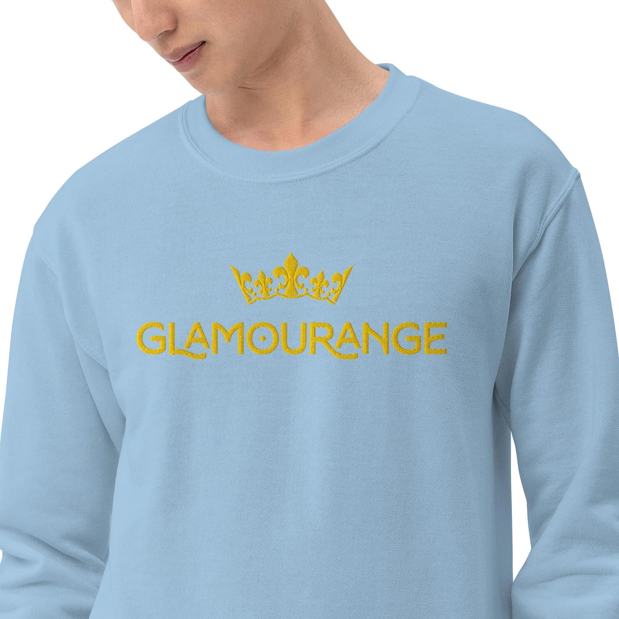 Men Sweatshirt (Glamourange Mens Sweatshirt Designer - 001 Model)