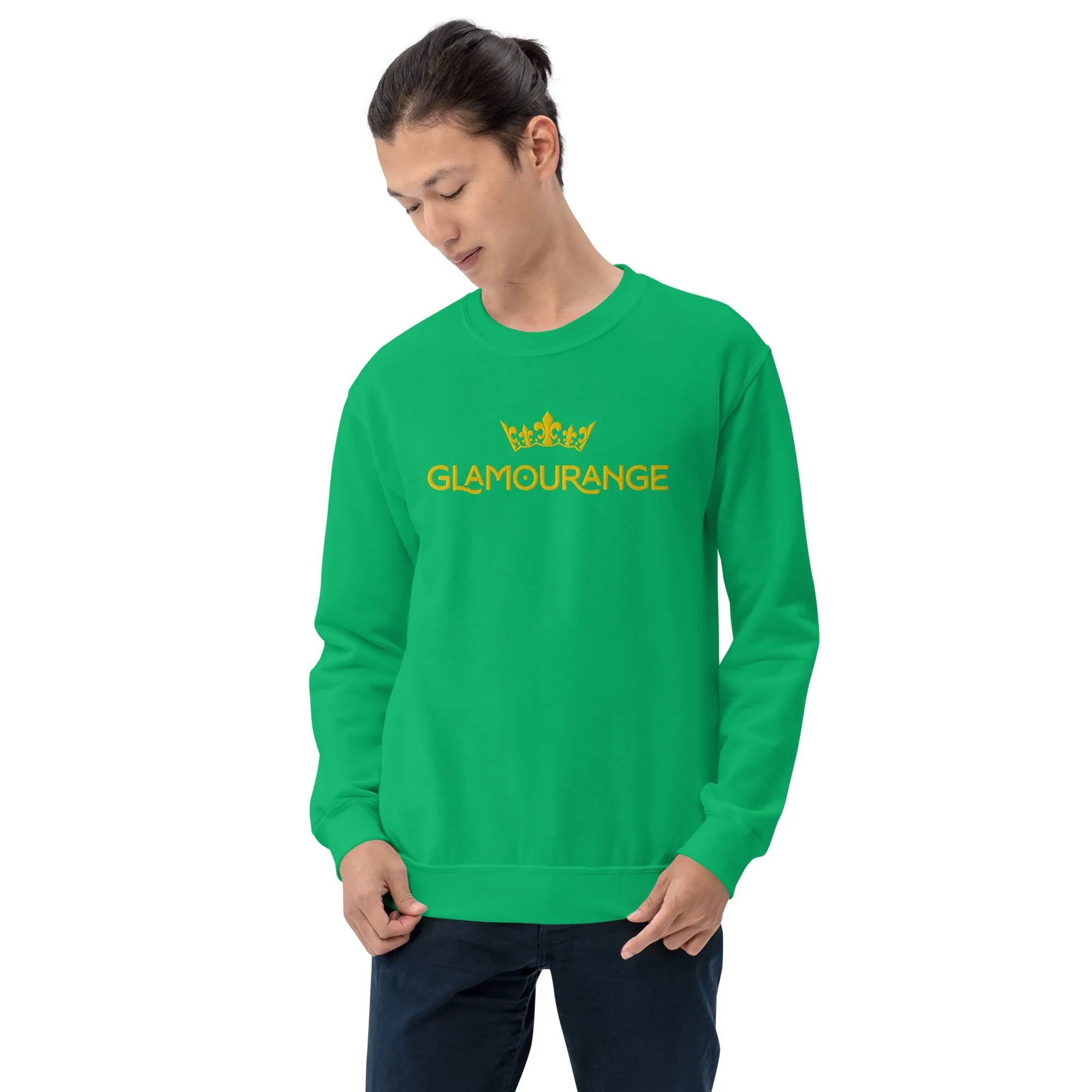 Men Sweatshirt (Glamourange Mens Sweatshirt Designer - 001 Model)