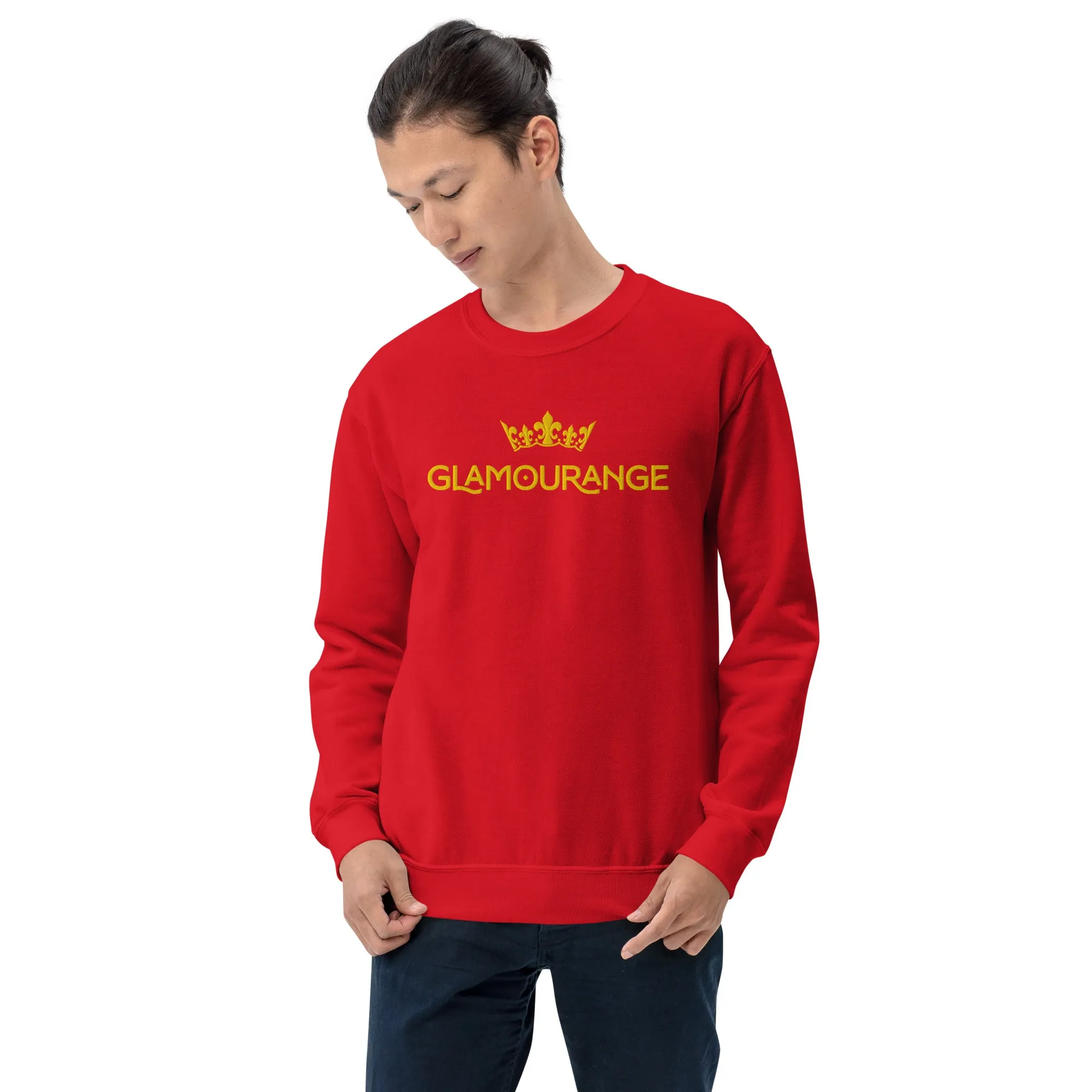 Men Sweatshirt (Glamourange Mens Sweatshirt Designer - 001 Model)