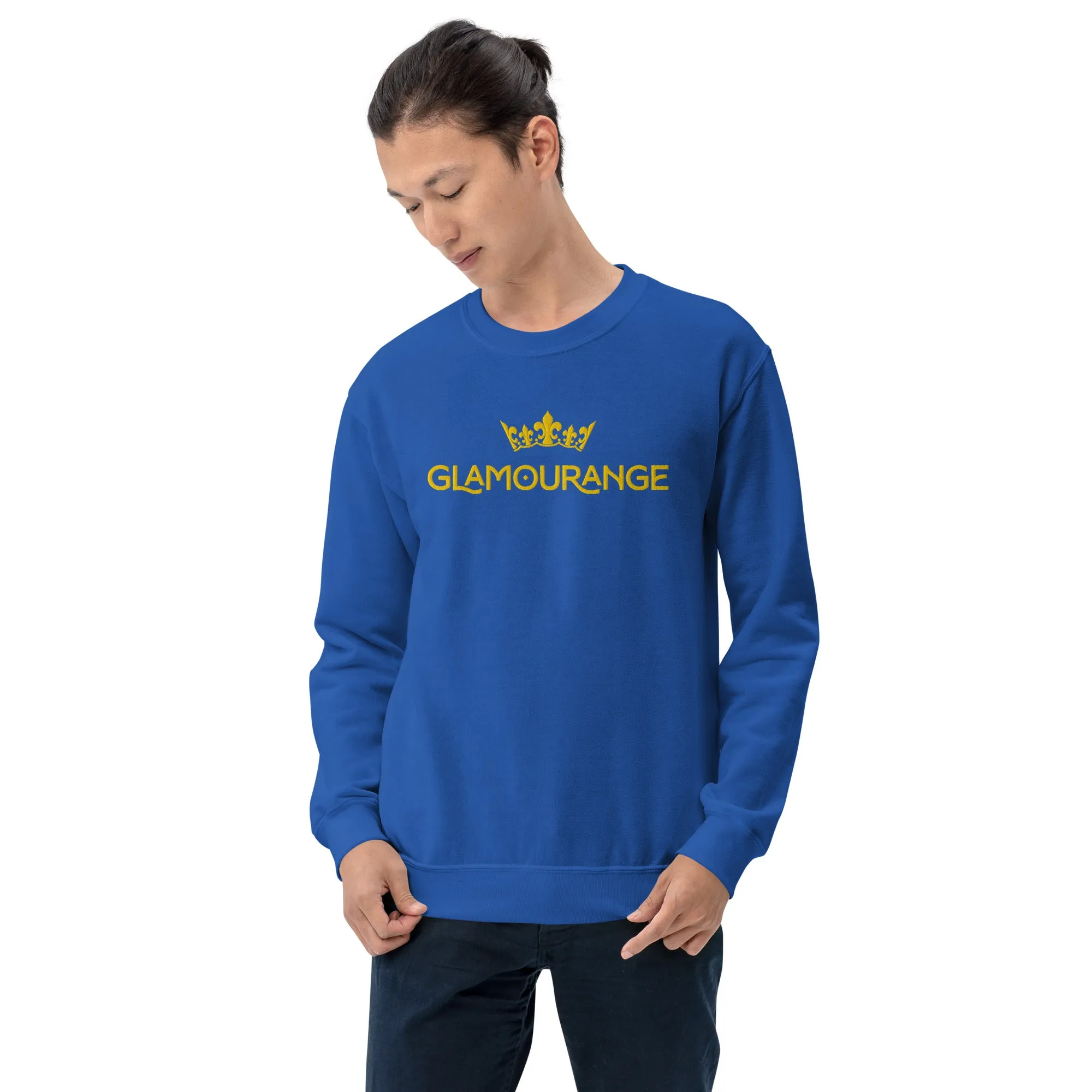 Men Sweatshirt (Glamourange Mens Sweatshirt Designer - 001 Model)