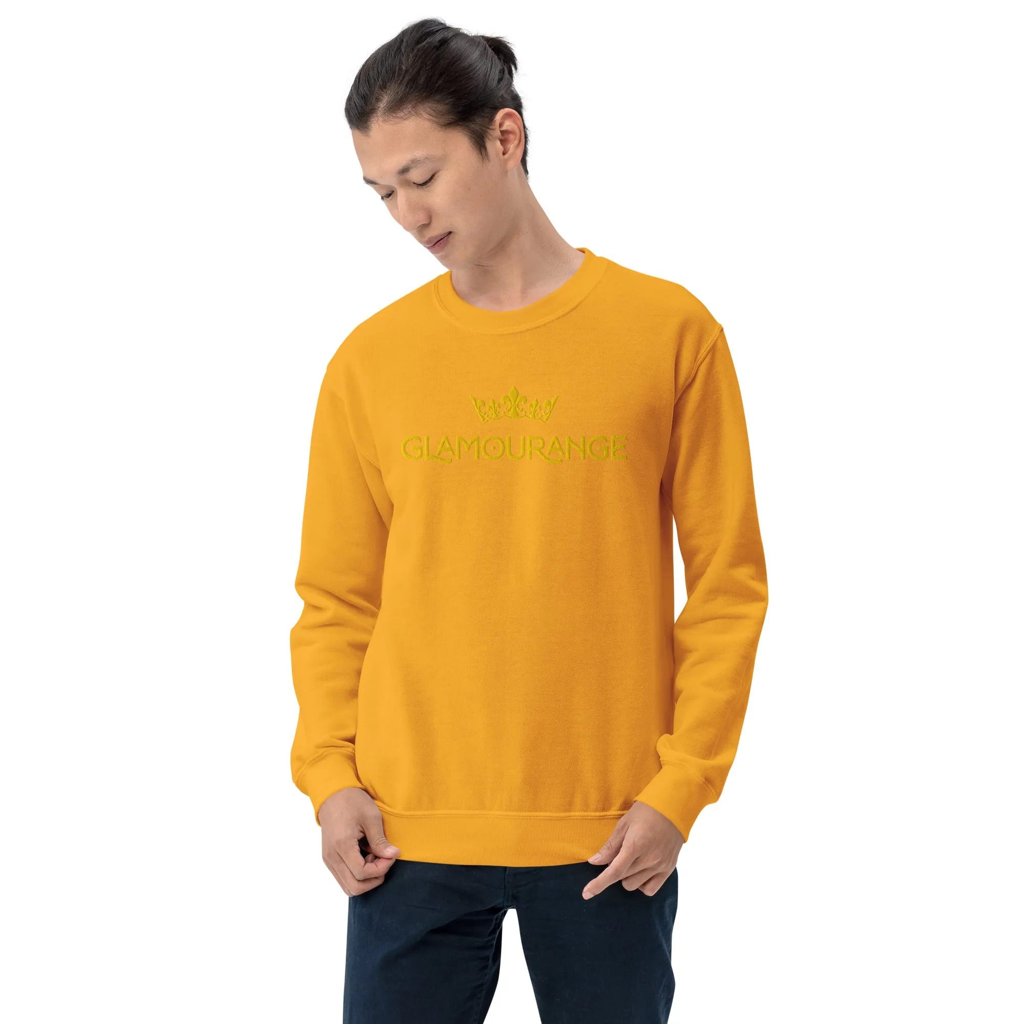 Men Sweatshirt (Glamourange Mens Sweatshirt Designer - 001 Model)
