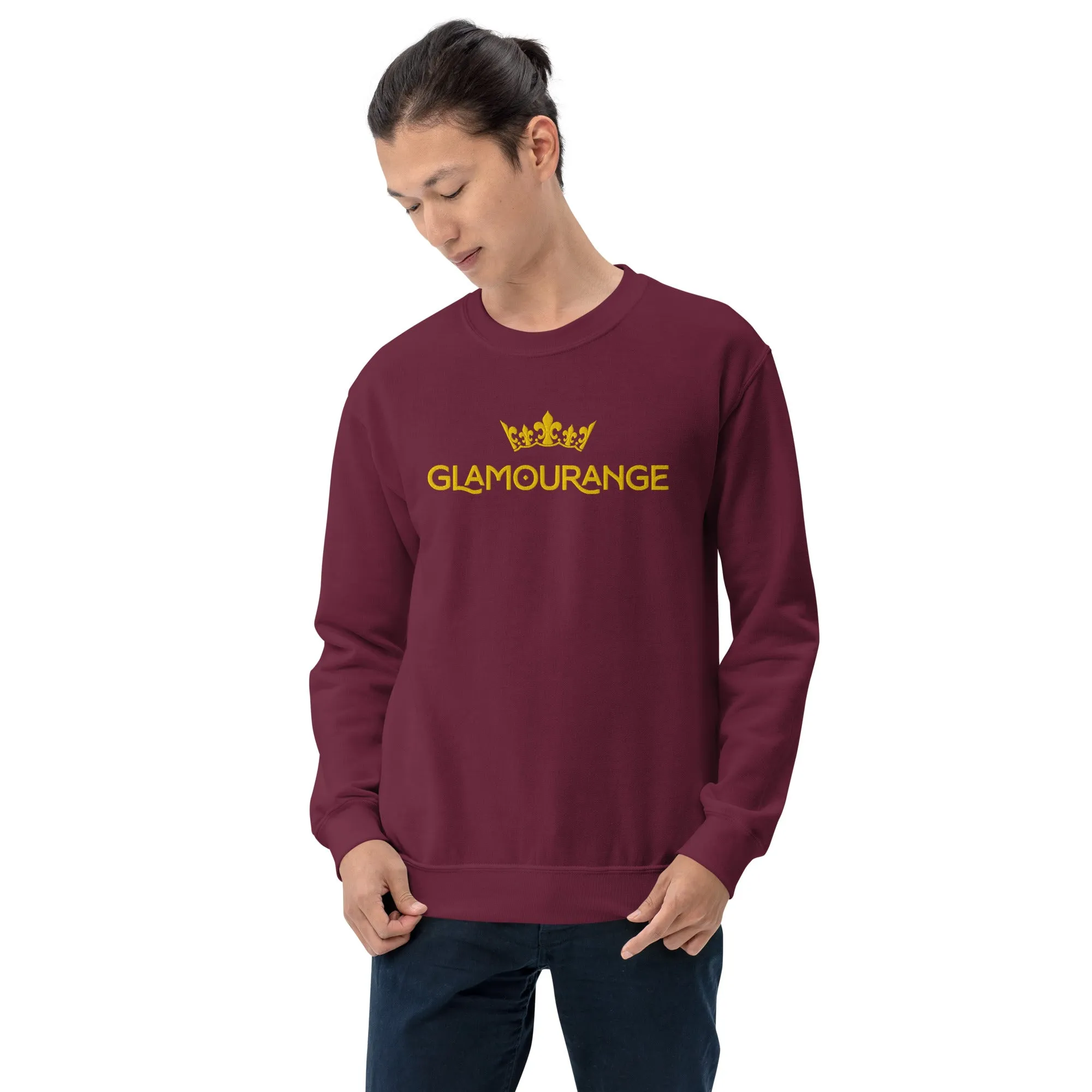 Men Sweatshirt (Glamourange Mens Sweatshirt Designer - 001 Model)