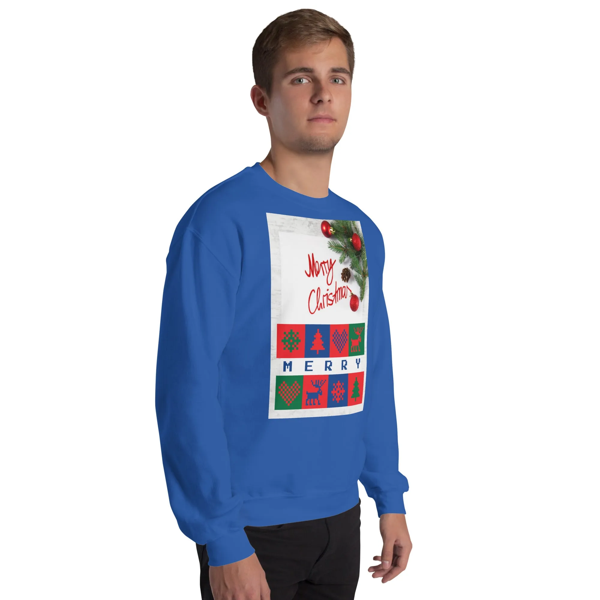 Merry Christmas Sweatshirt (Glamourange Christmas Sweatshirt Men)