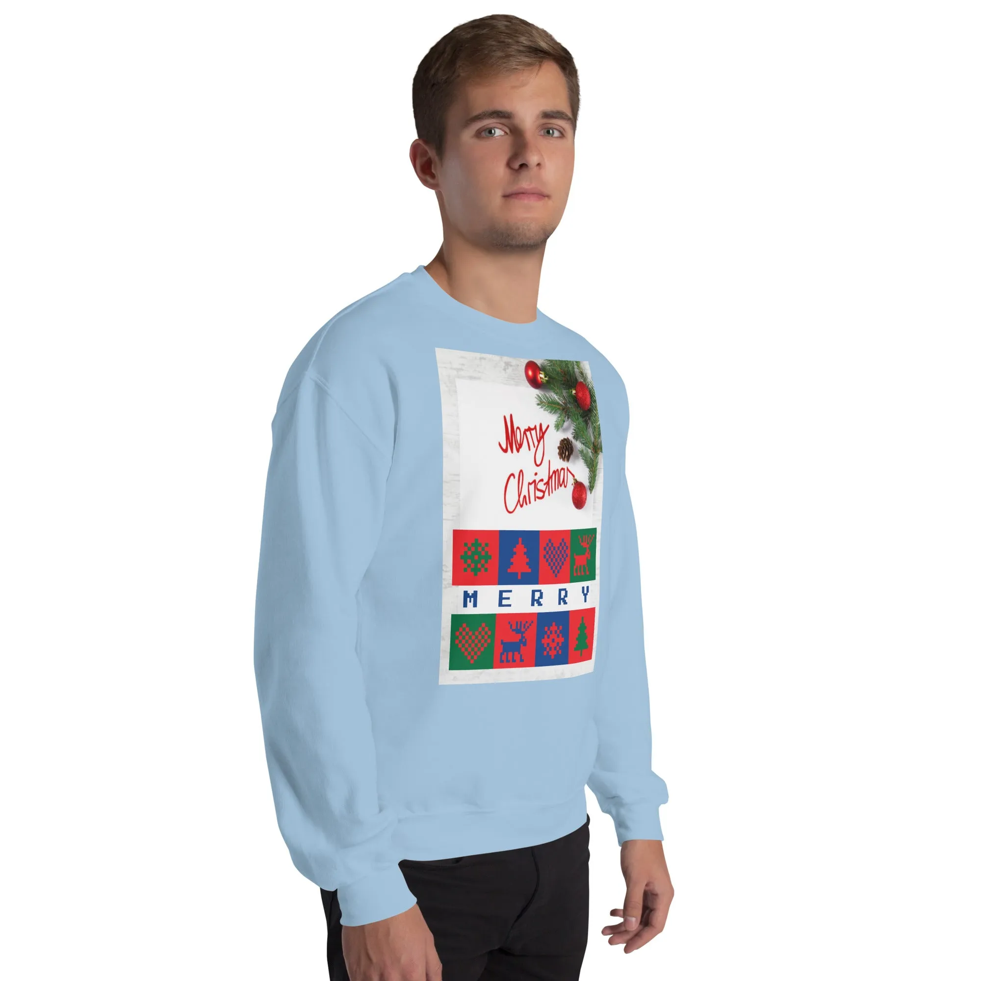 Merry Christmas Sweatshirt (Glamourange Christmas Sweatshirt Men)