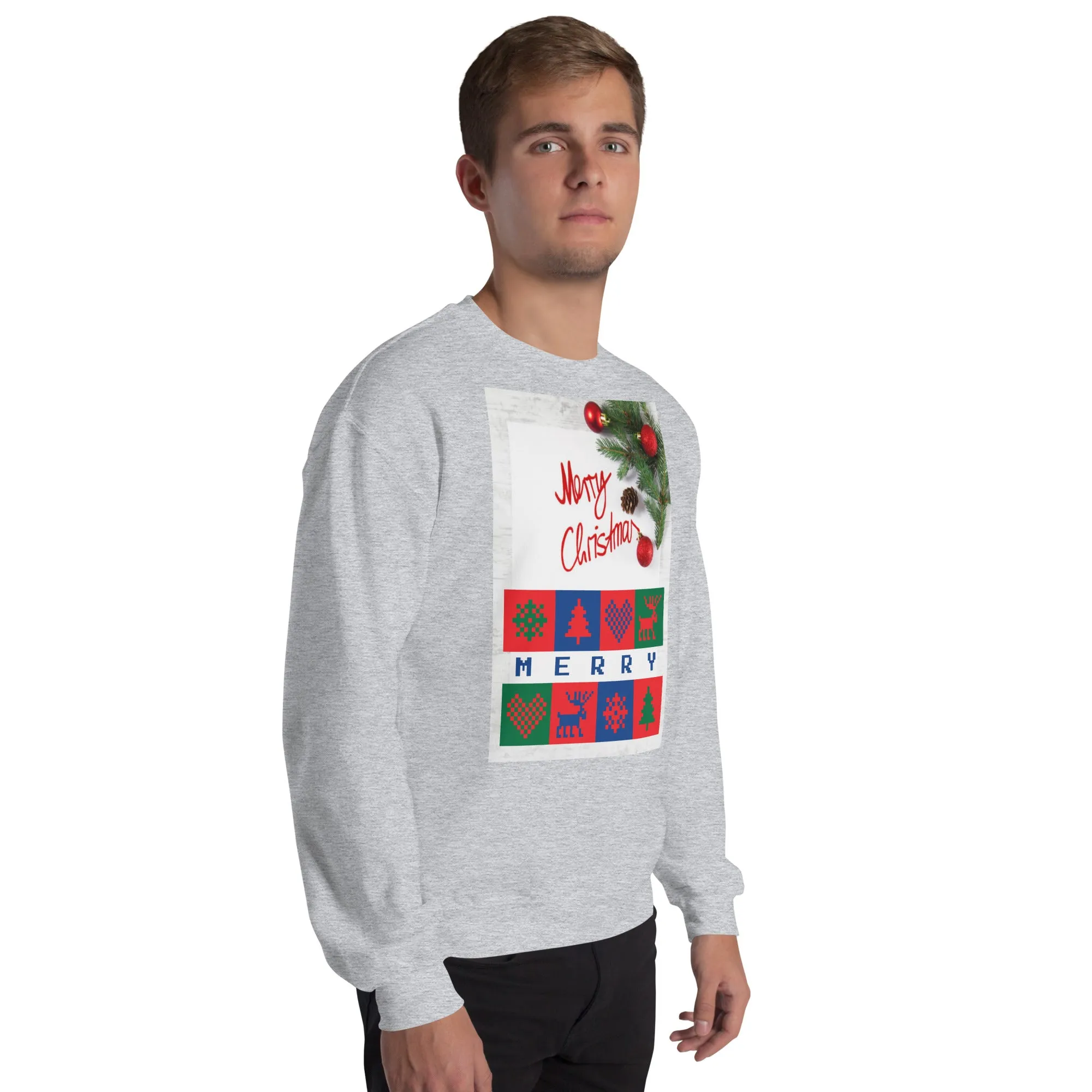 Merry Christmas Sweatshirt (Glamourange Christmas Sweatshirt Men)