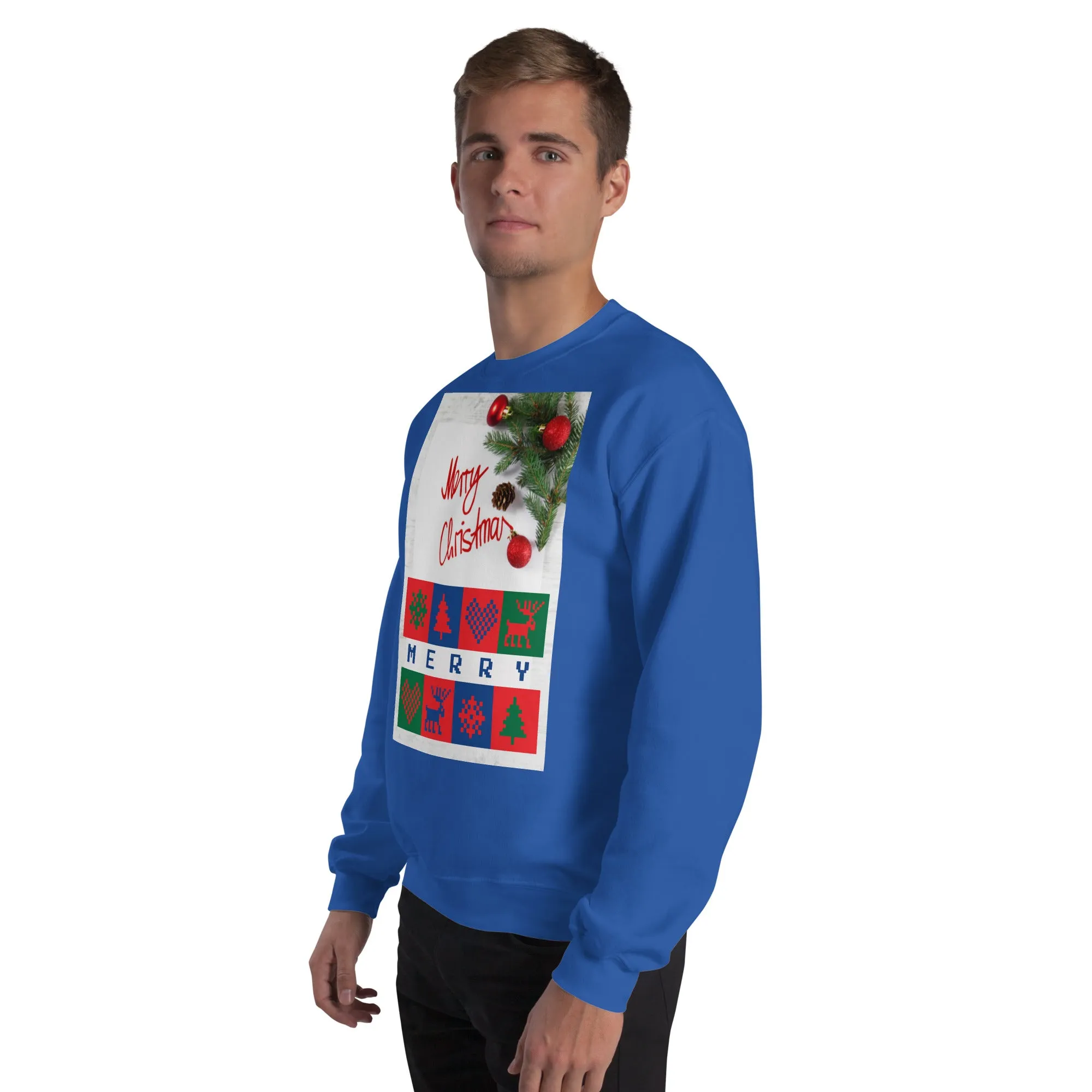 Merry Christmas Sweatshirt (Glamourange Christmas Sweatshirt Men)