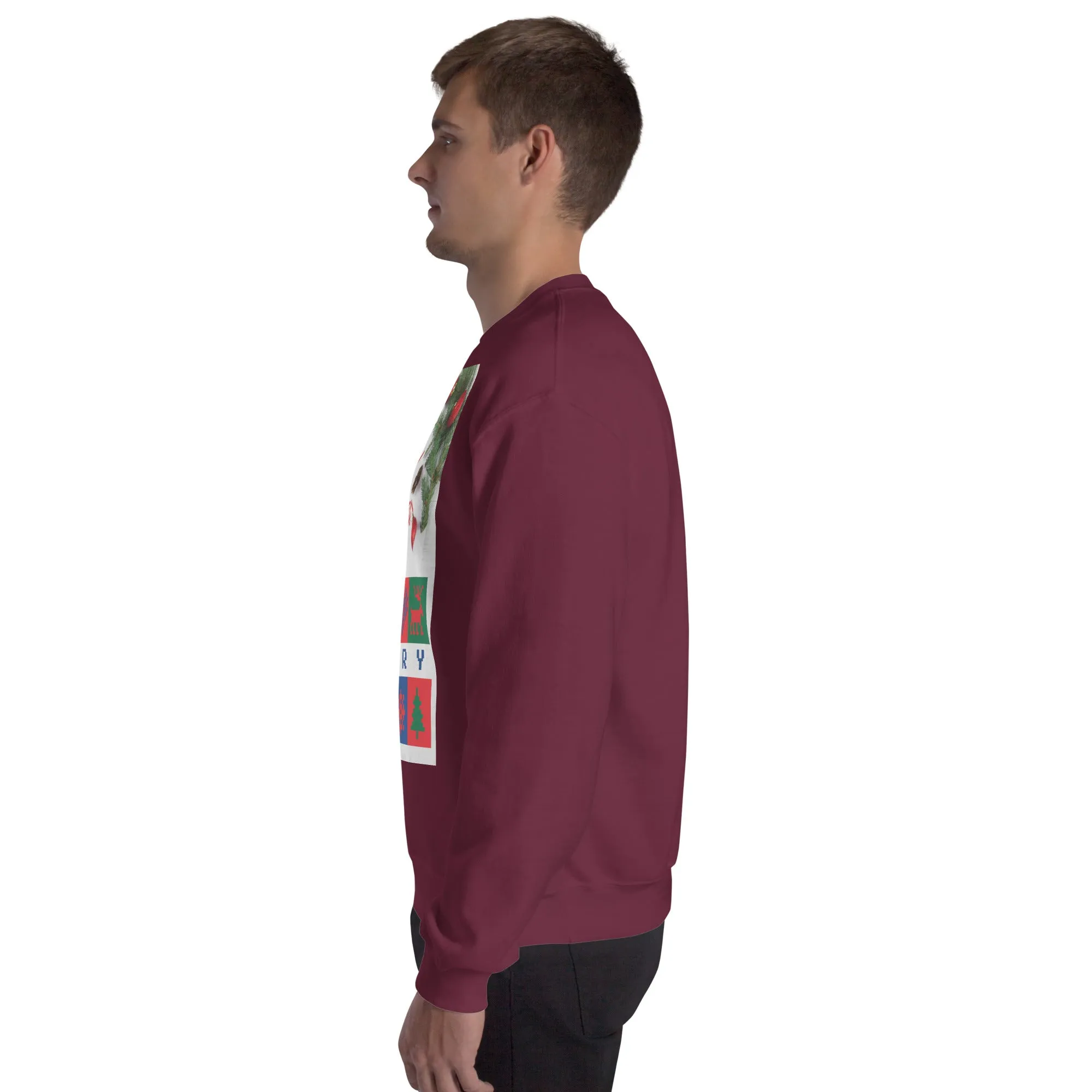 Merry Christmas Sweatshirt (Glamourange Christmas Sweatshirt Men)