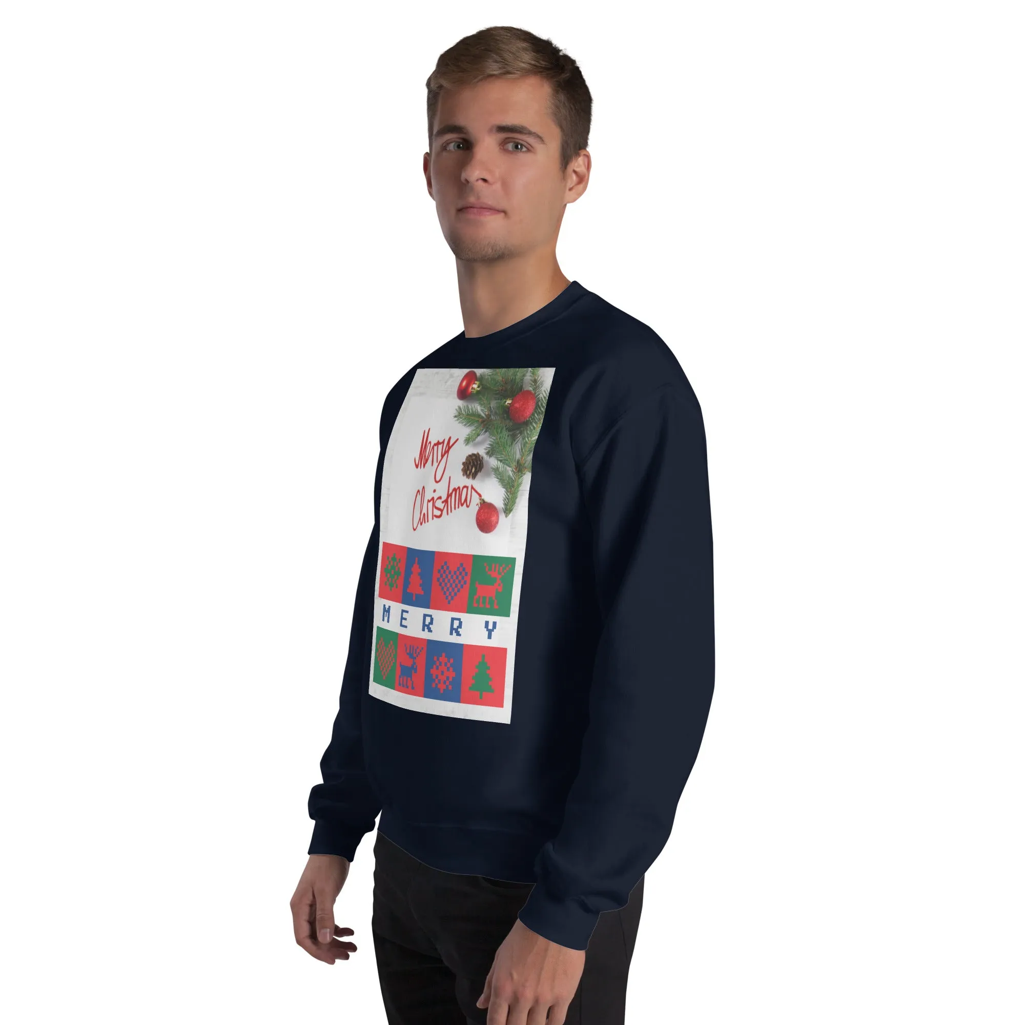 Merry Christmas Sweatshirt (Glamourange Christmas Sweatshirt Men)