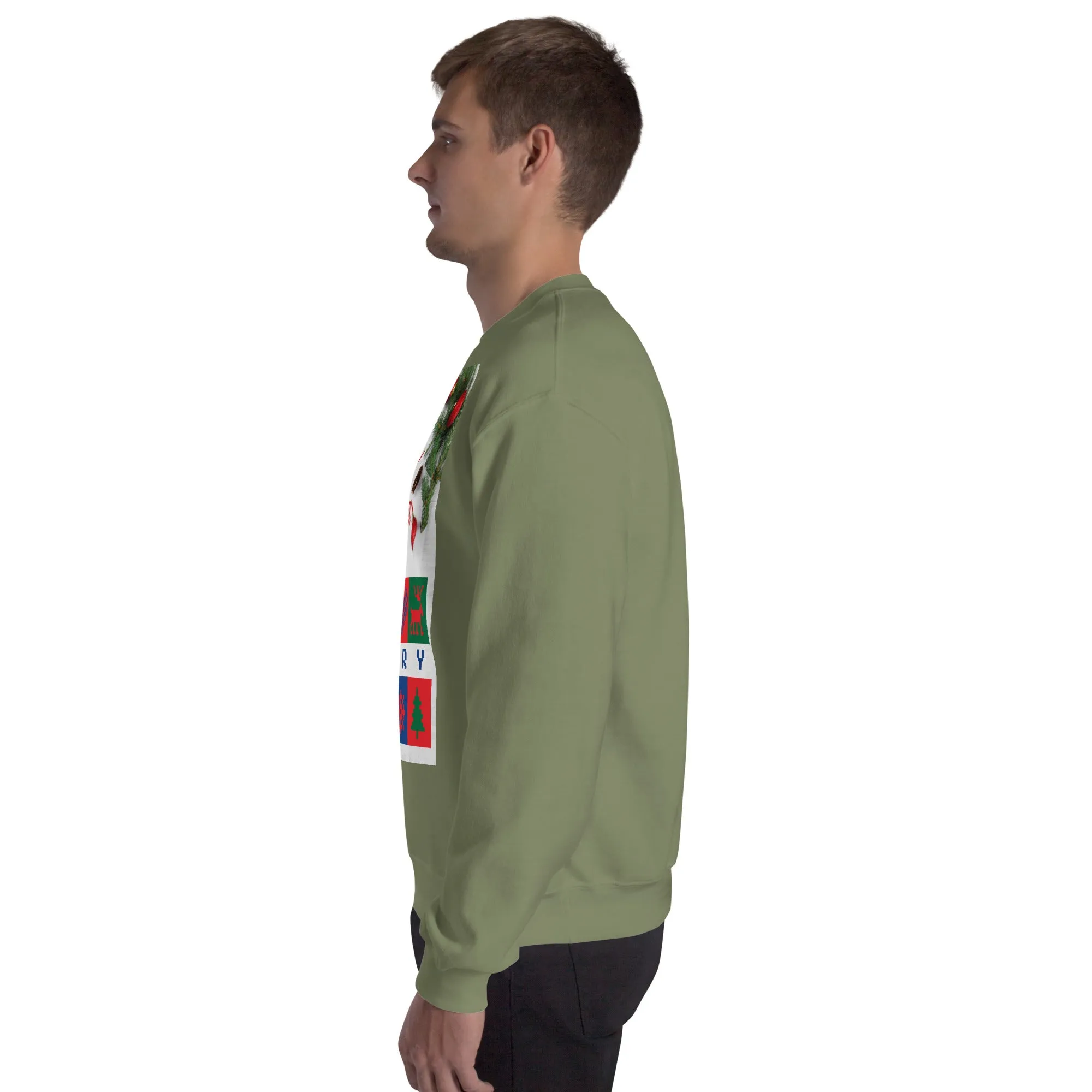 Merry Christmas Sweatshirt (Glamourange Christmas Sweatshirt Men)